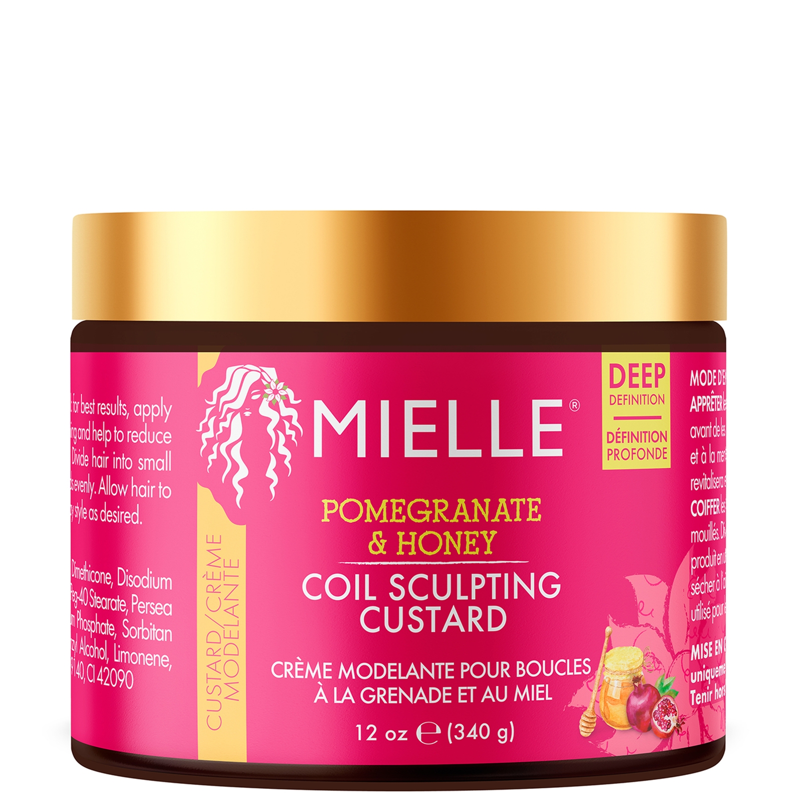 

Mielle Organics Pomegranate and Honey Coil Sculpting Custard 340g