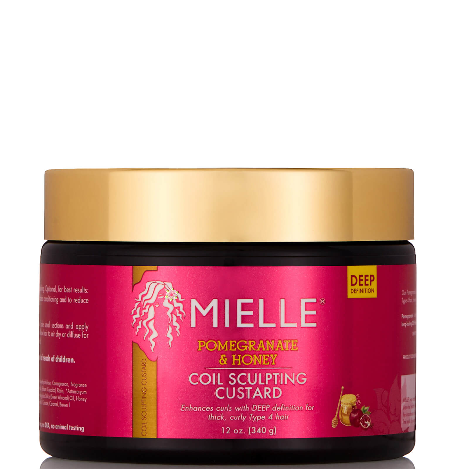 

Mielle Organics Pomegranate and Honey Coil Sculpting Custard 340g
