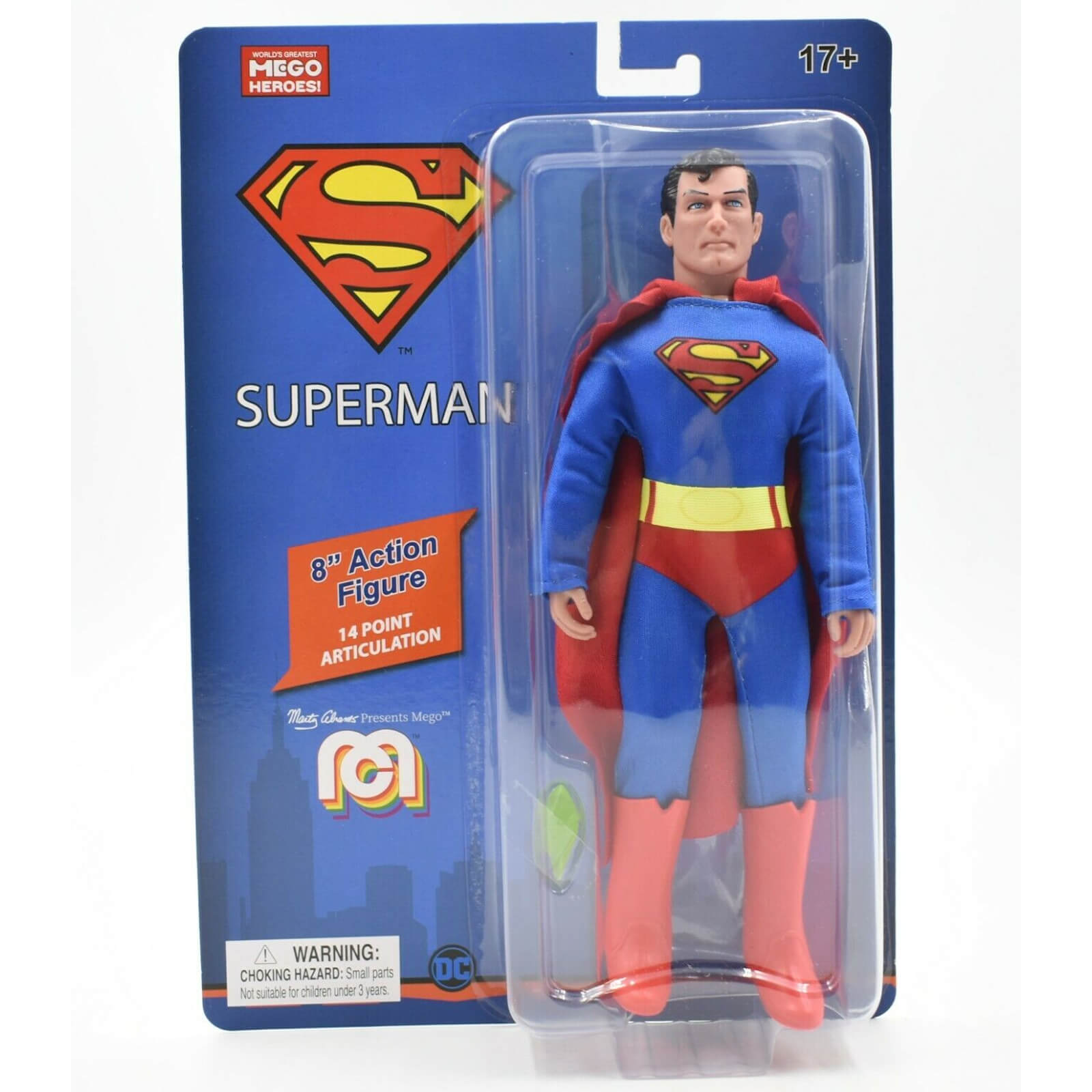 Mego 8  Figure - DC Comics Superman