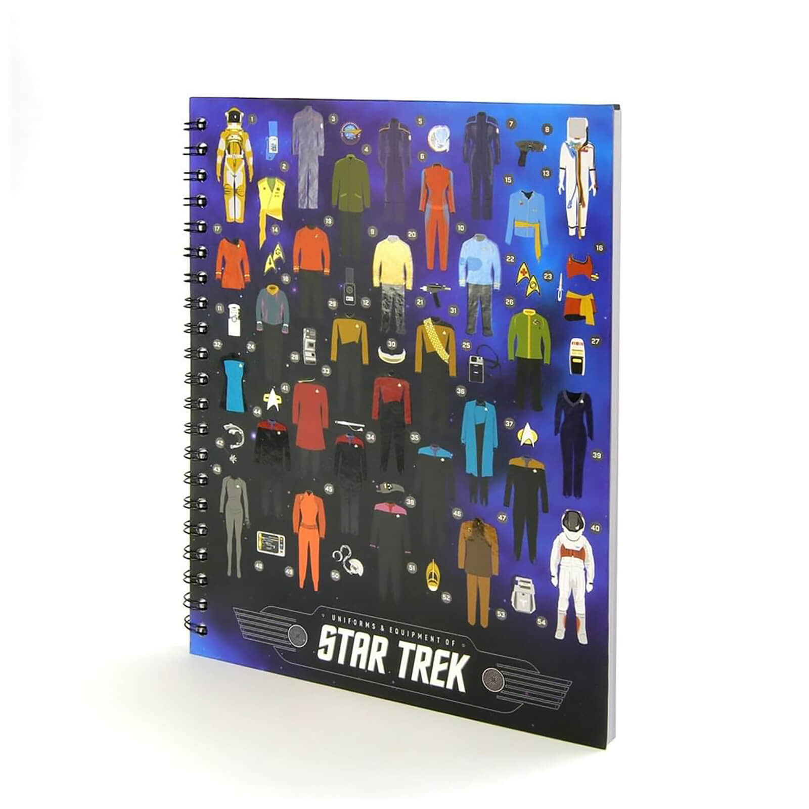 Coop Star Trek Uniforms Notebook