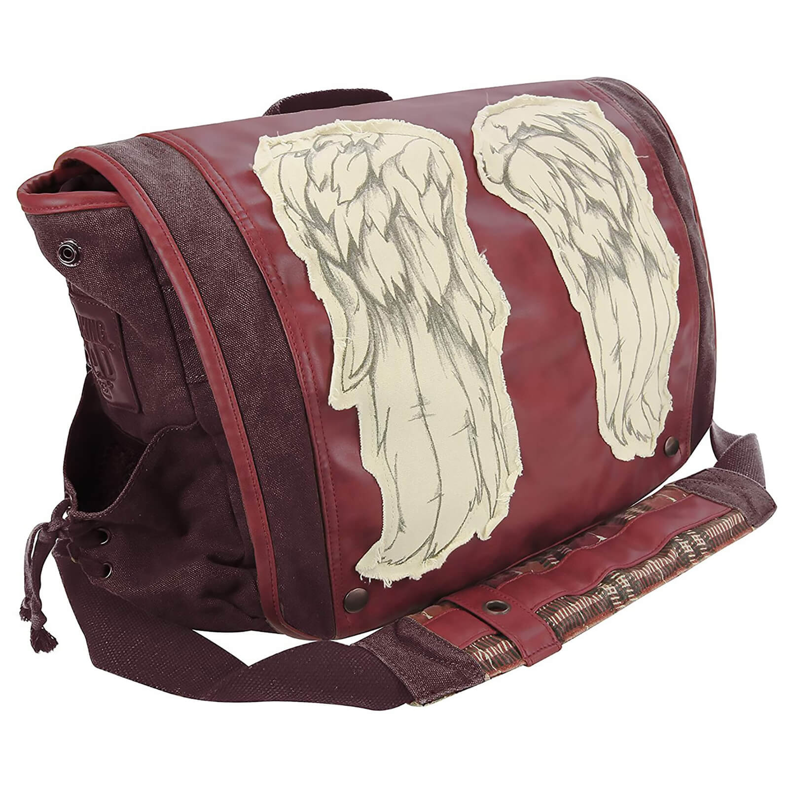 Coop Walking Dead Daryl Wings Sac bandoulière Rouge sang