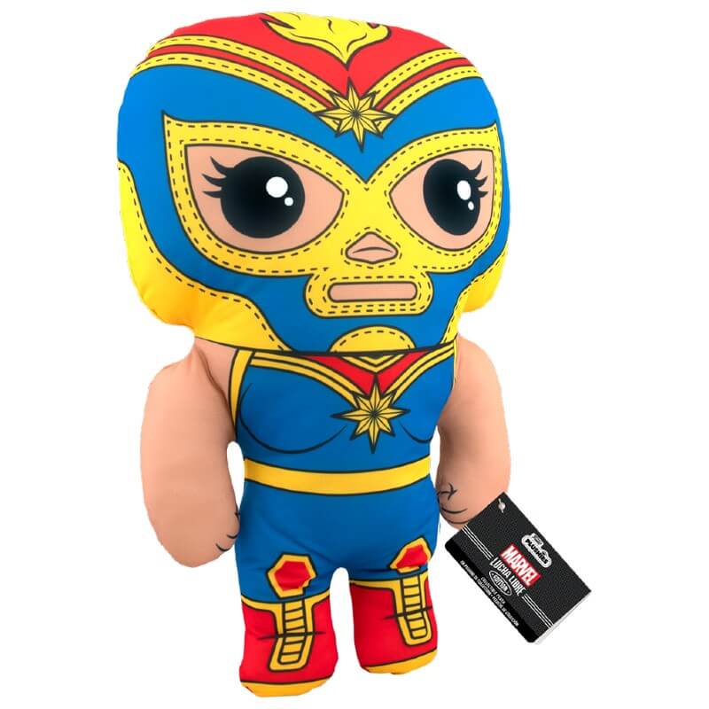 Marvel Lucha Libre Captain Marvel 17.5 Funko Plush