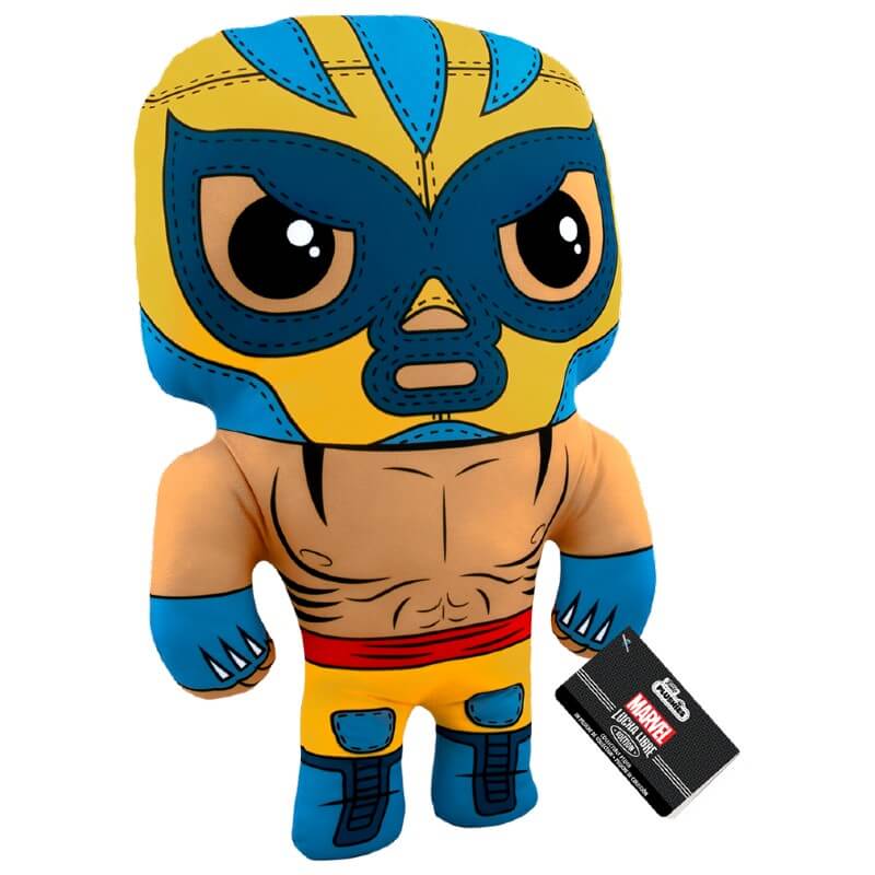Marvel Lucha Libre Wolverine 17.5 Funko Plush