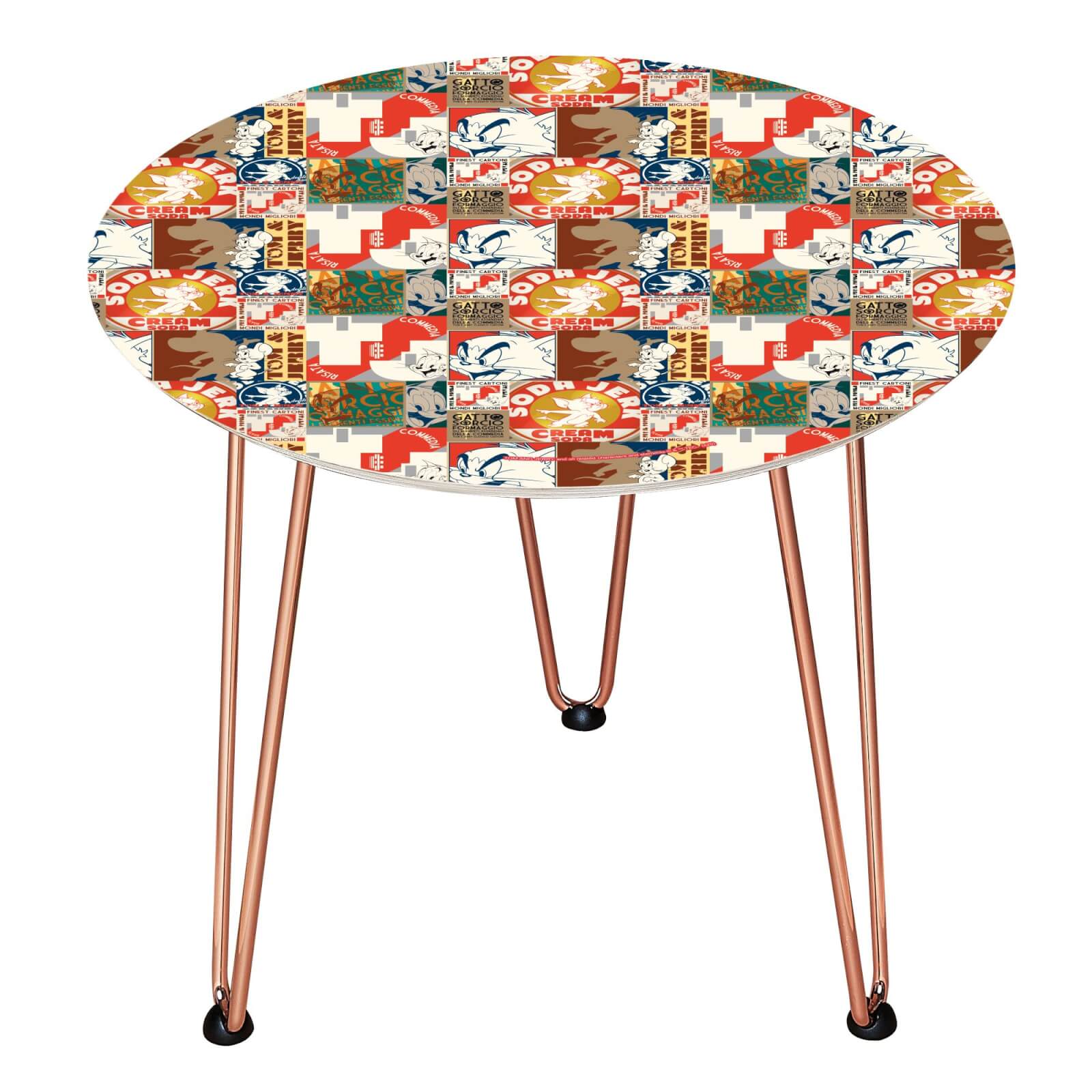 Table en bois Decorsome - Tom & Jerry - Copper