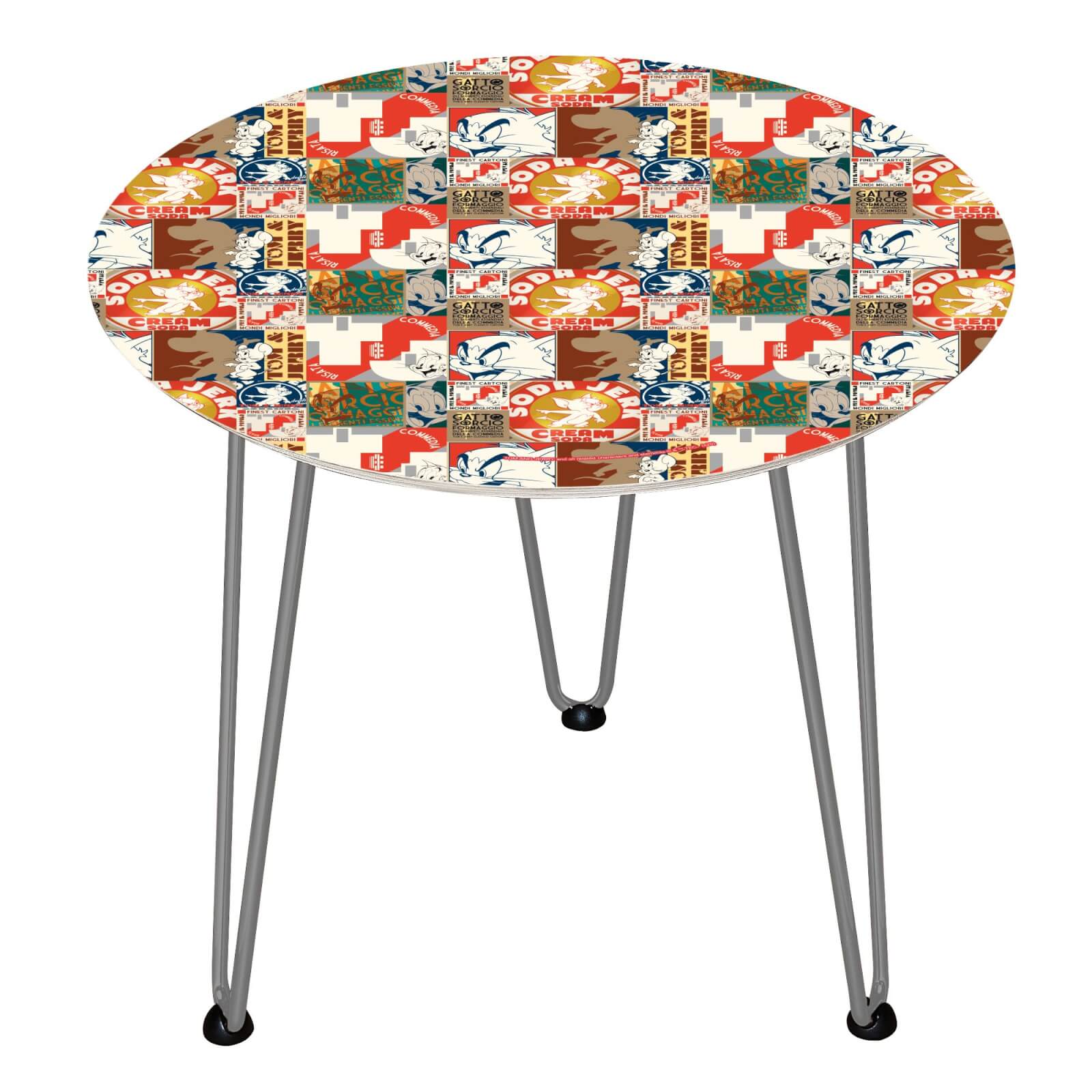 Table en bois Decorsome - Tom & Jerry - Silver