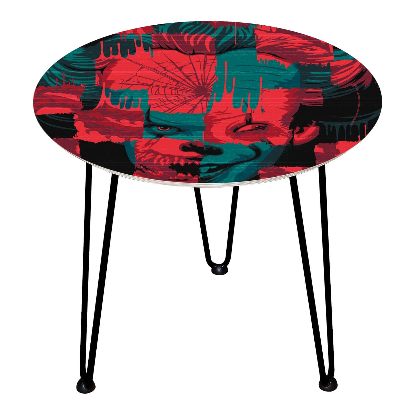 Table en bois Decorsome - Ça : Chapitre 2 - Noir