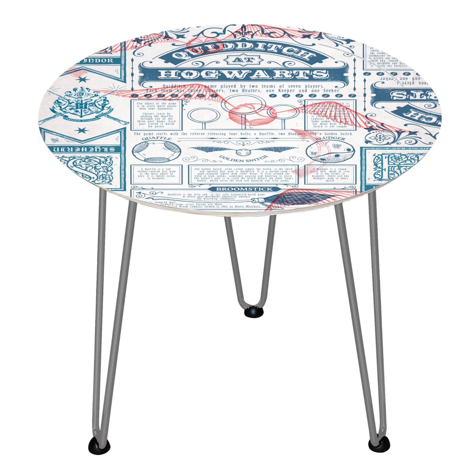 Table en bois Decorsome - Journal Harry Potter - Silver