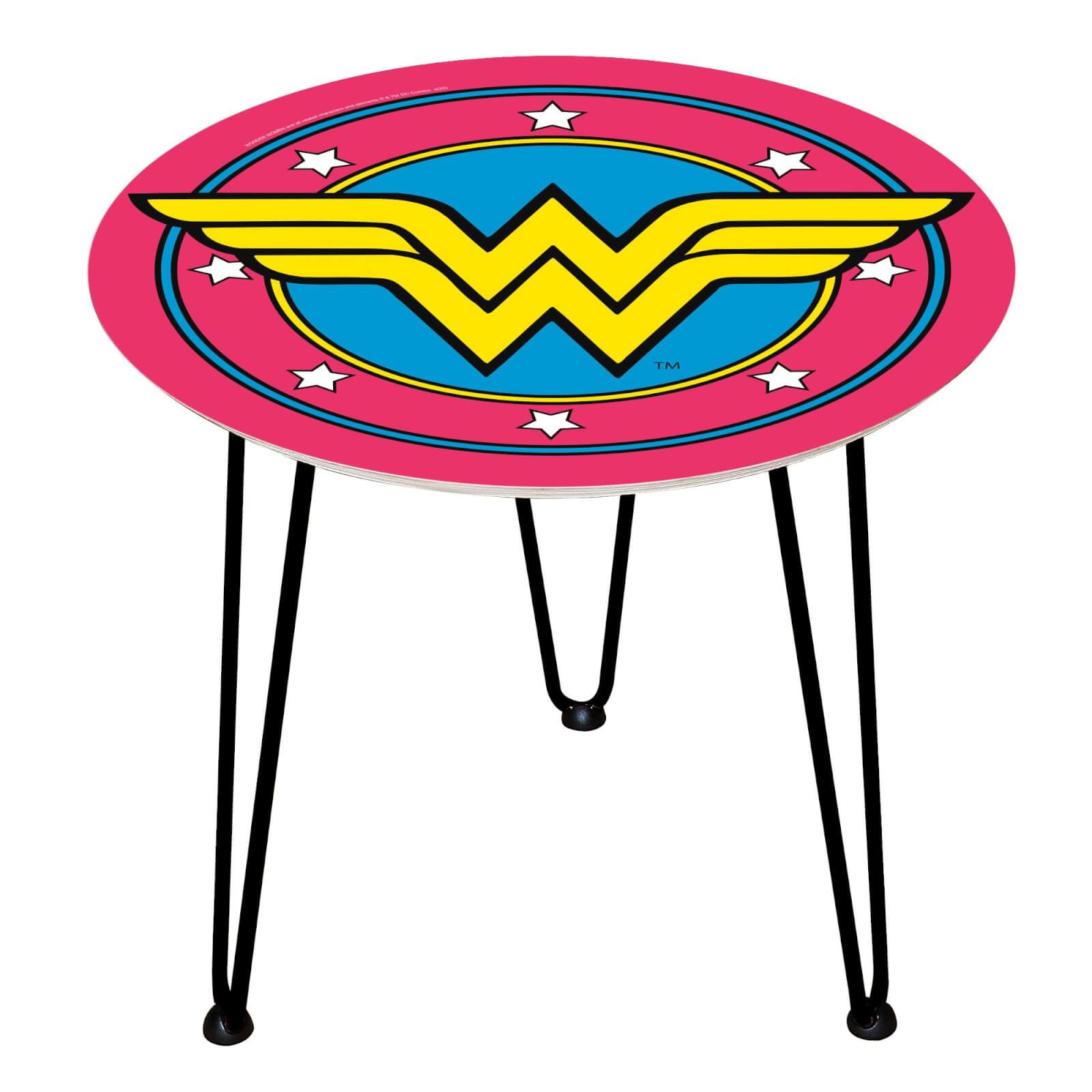 Table en bois Decorsome - Wonder Woman DC - Noir