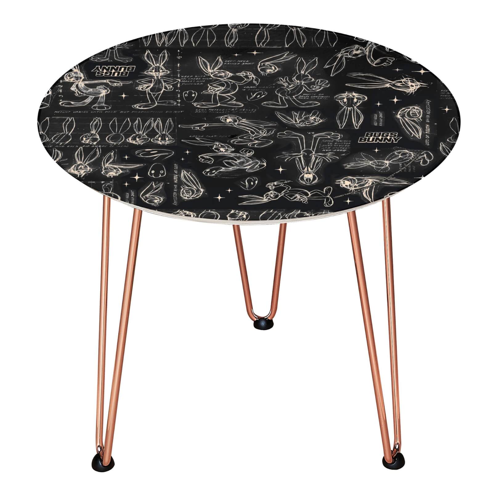 

Table en bois Decorsome - Bugs Bunny Looney Tunes - Doré
