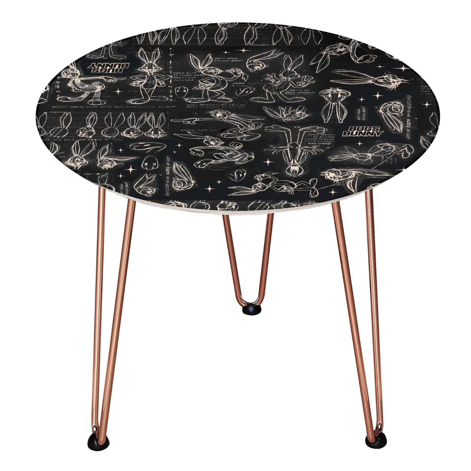 

Table en bois Decorsome - Bugs Bunny Looney Tunes - Rose gold