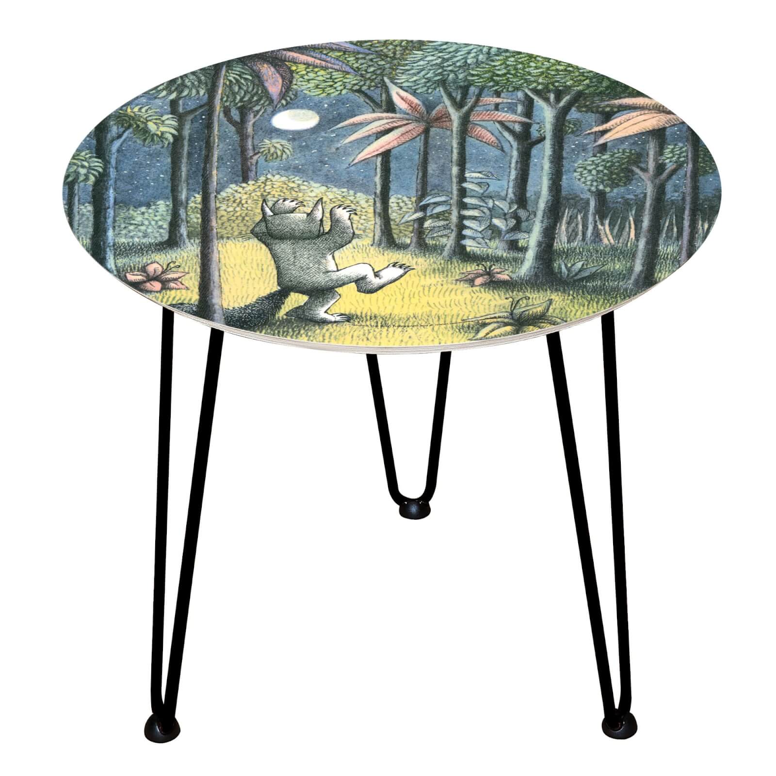 Table en bois Decorsome - Max et les Maximonstres - Noir