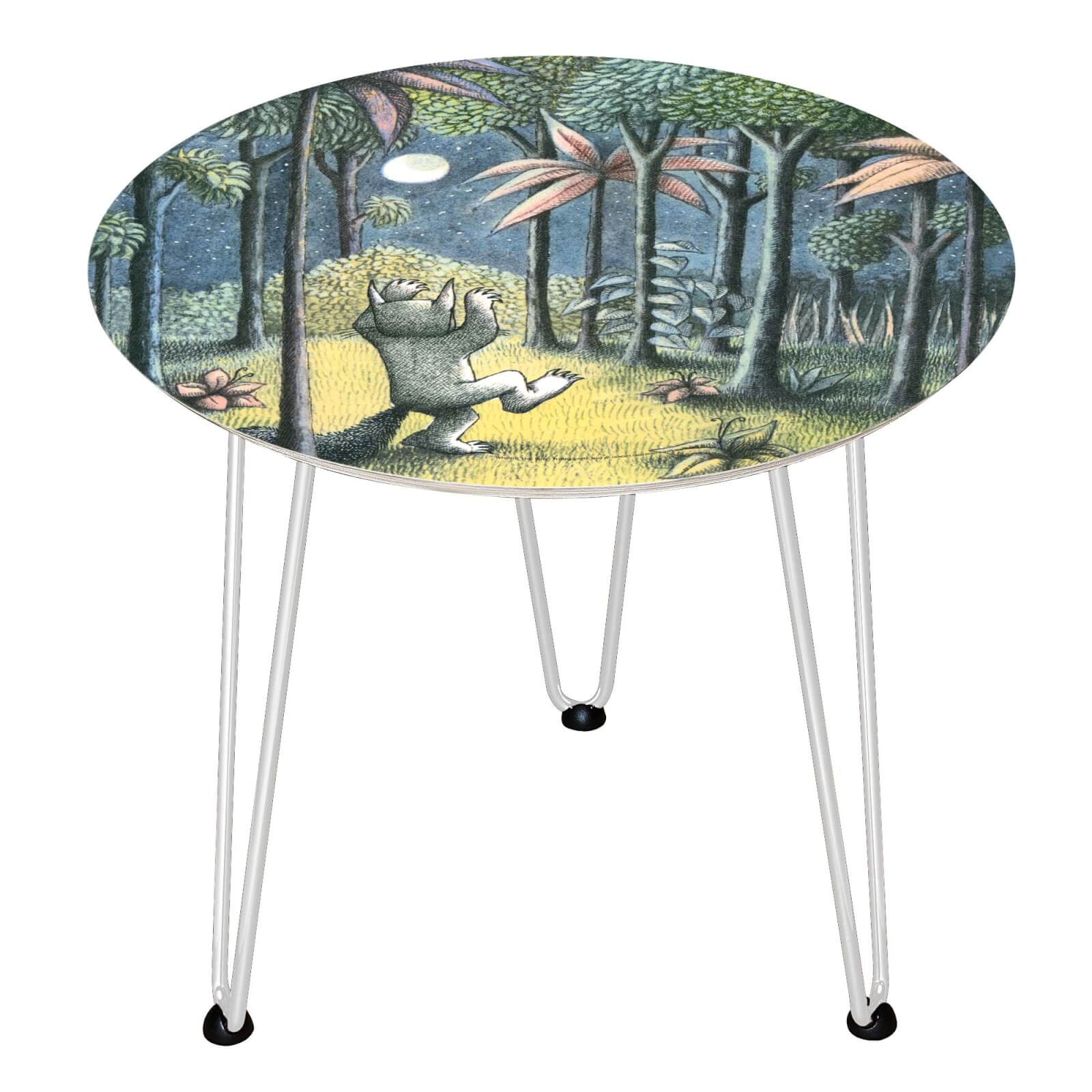 Table en bois Decorsome - Max et les Maximonstres - Blanc