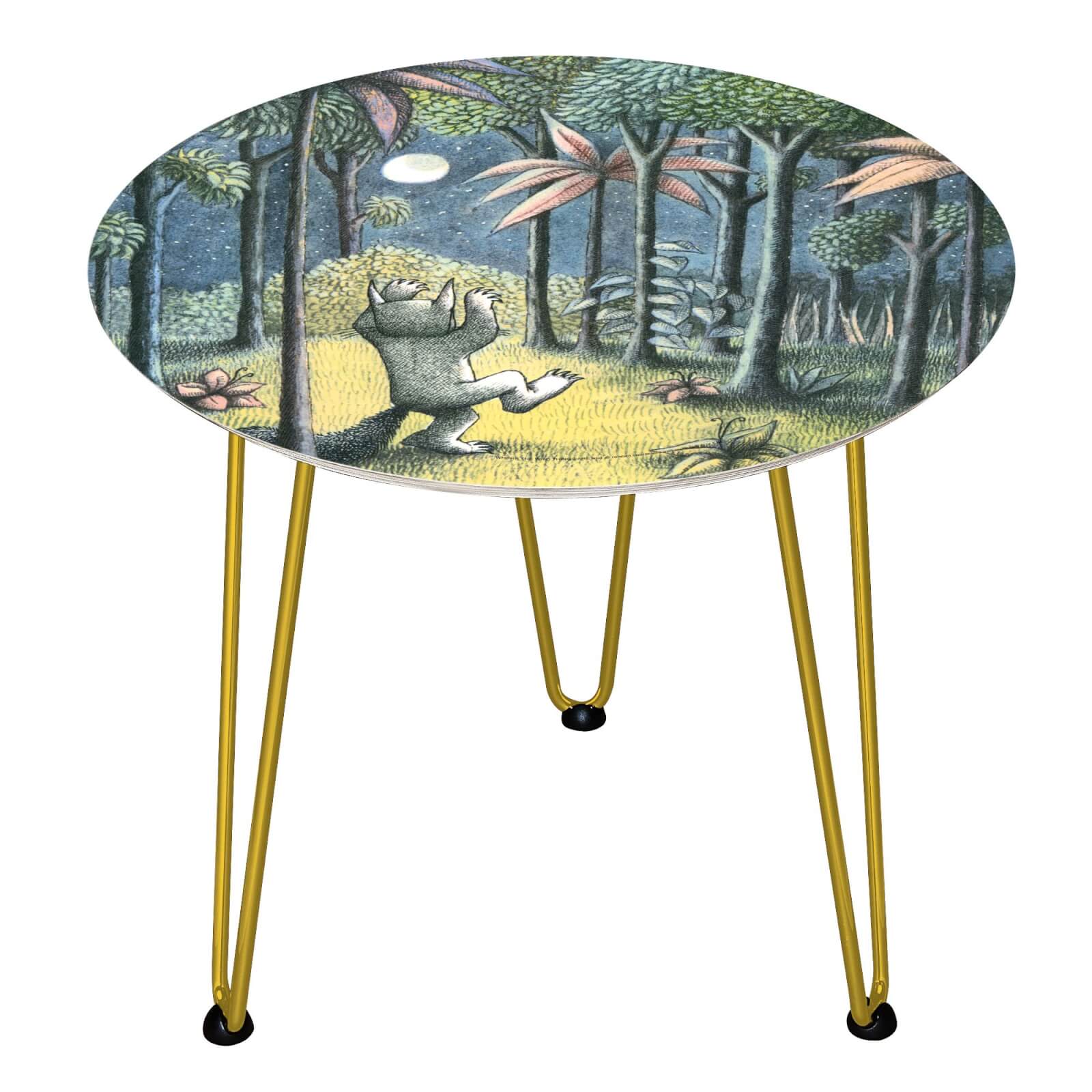 Table en bois Decorsome - Max et les Maximonstres - Doré