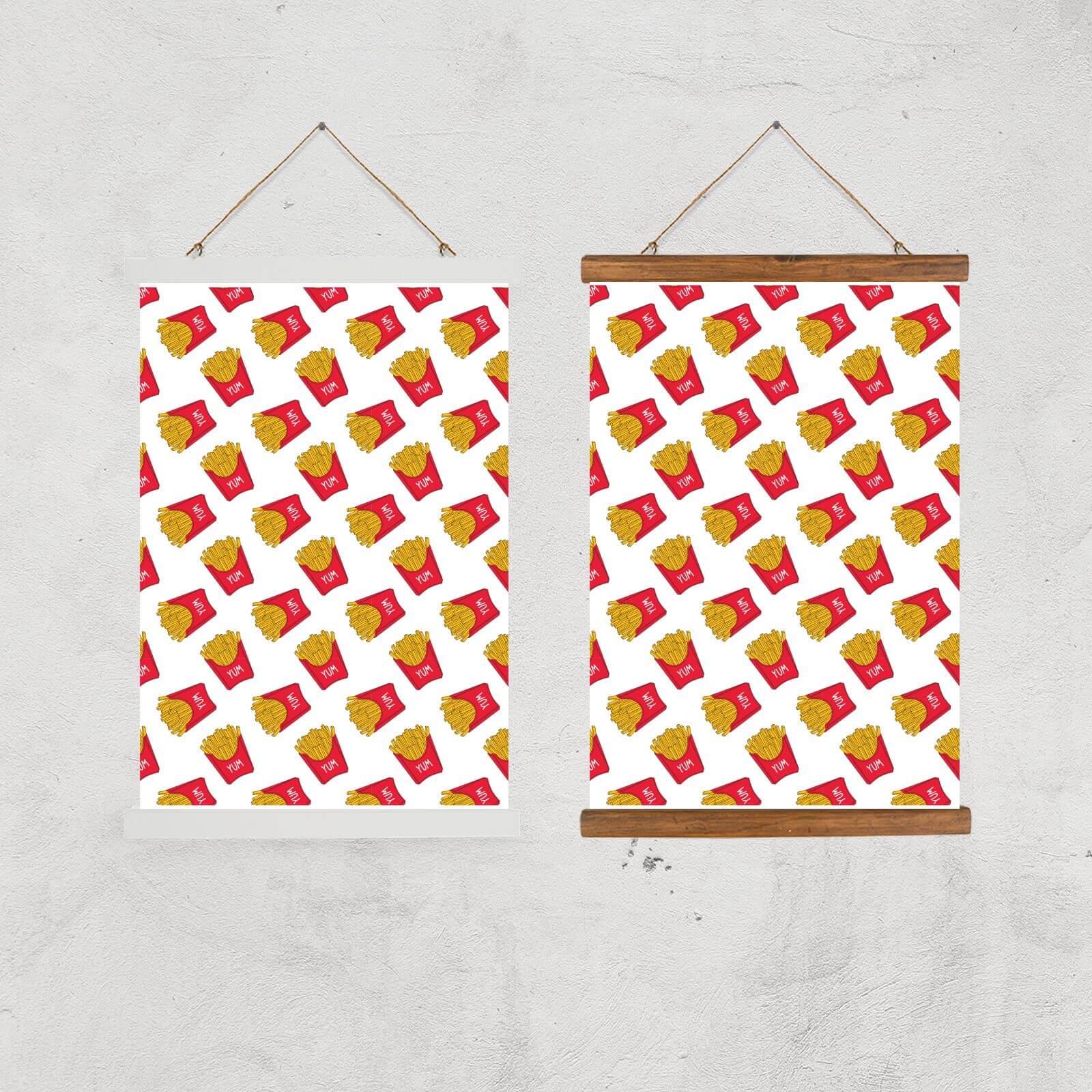 Fries Giclee Art Print - A2 - Black Frame