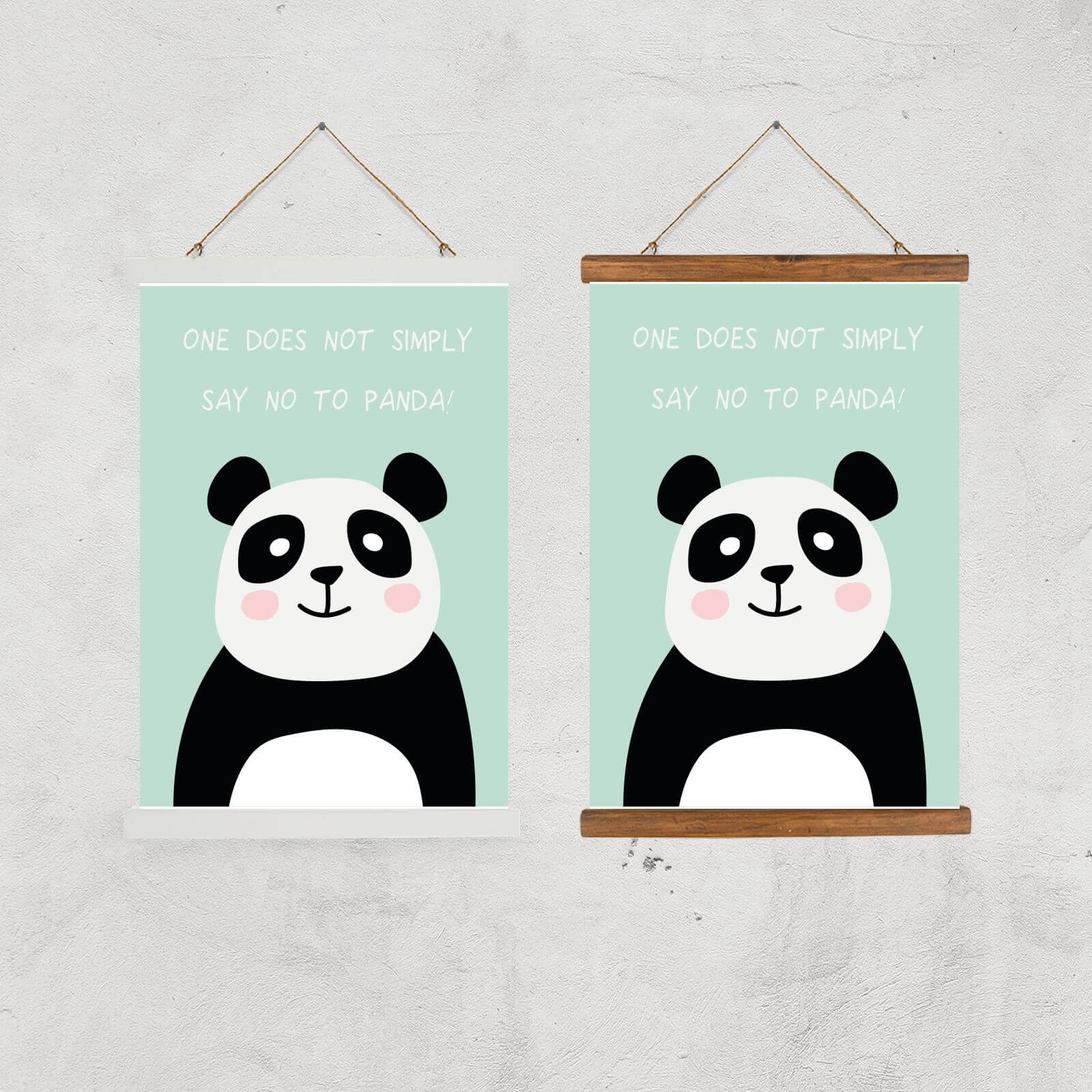 Panda Meme Giclee Art Print - A2 - Print Only