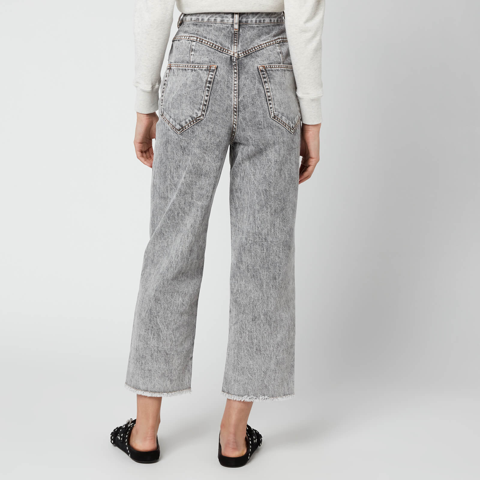Isabel Marant Étoile Women's Laliskasr Jeans - Grey - FR 38/UK 10