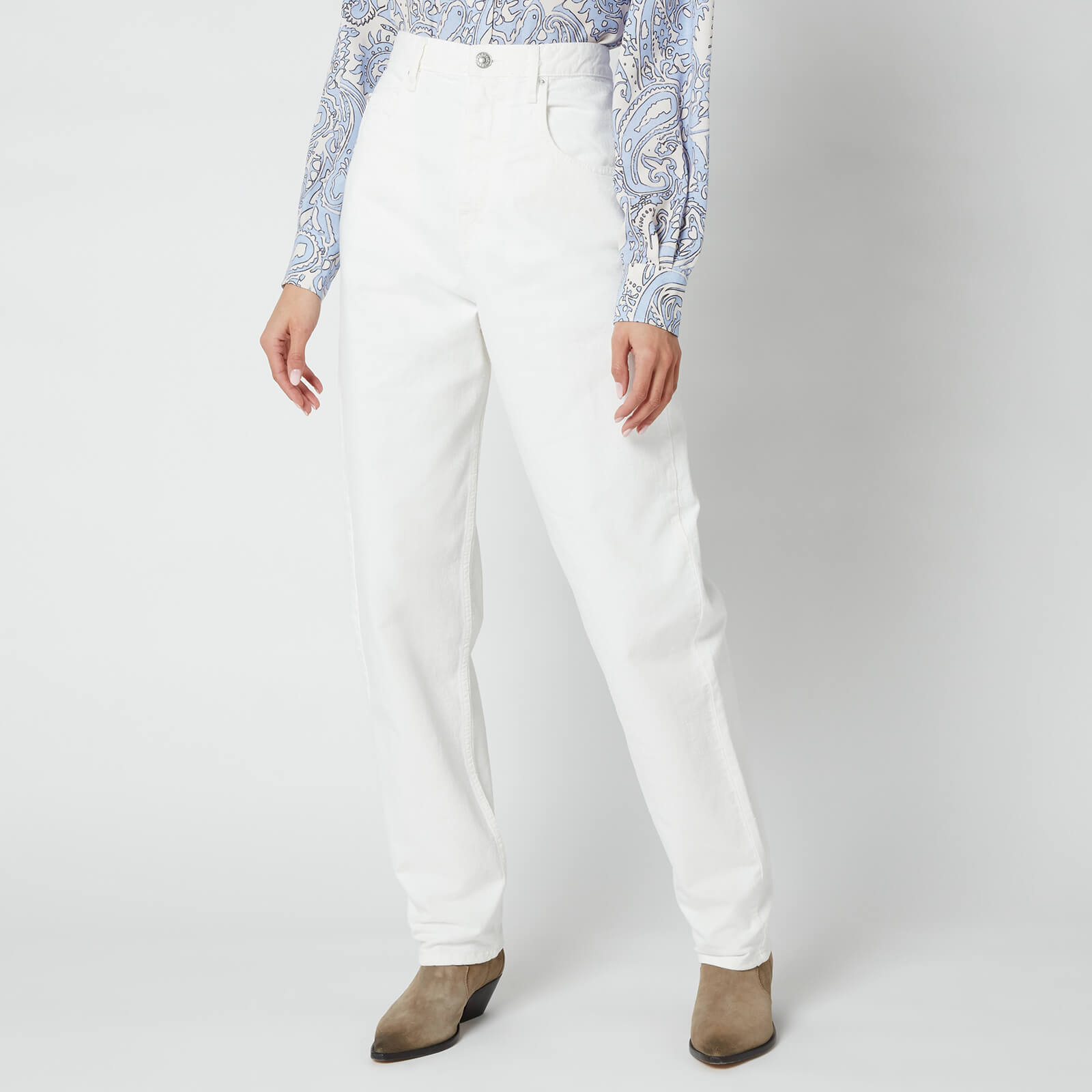 Isabel Marant Étoile Women's Corfy Jeans - White - FR 38/UK 10