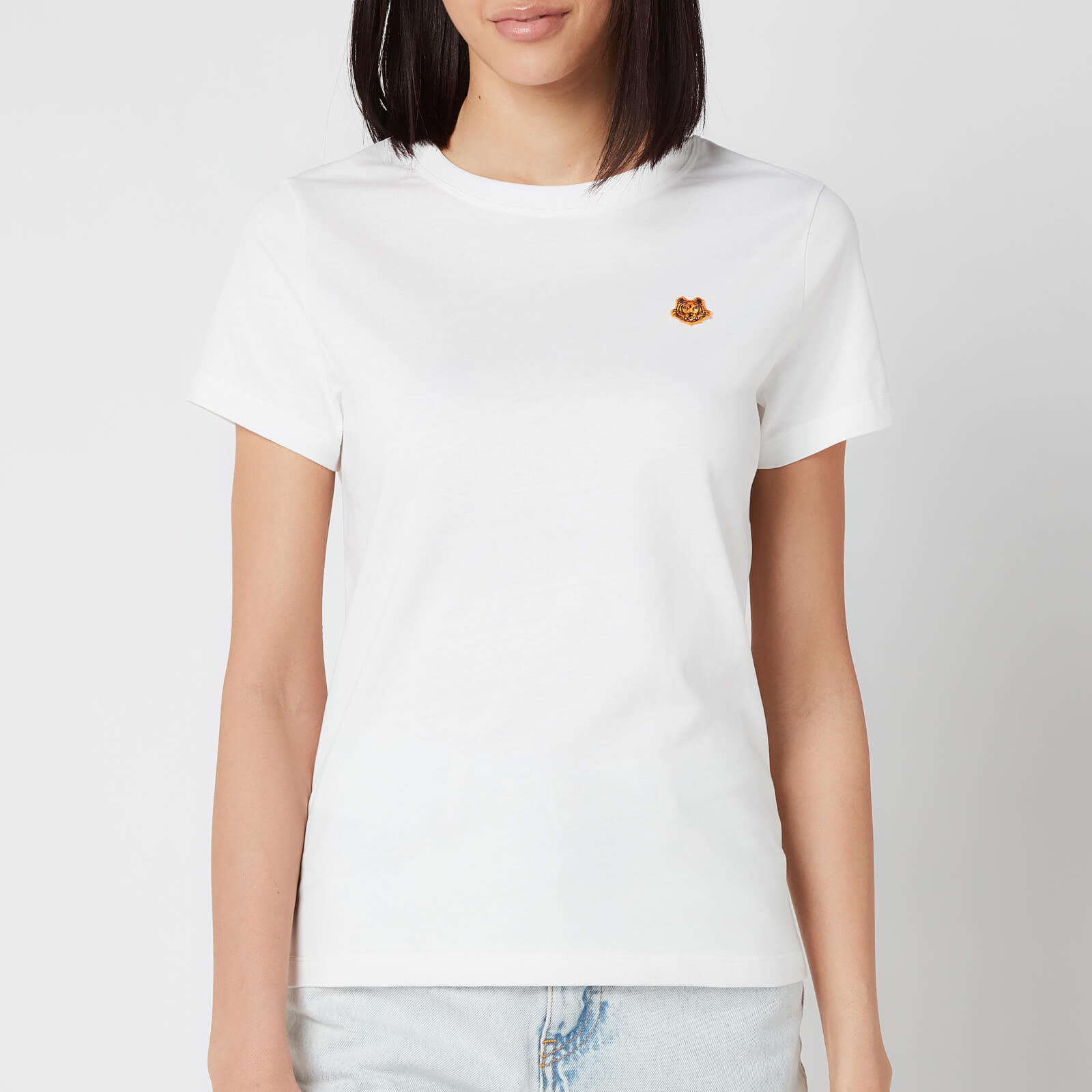 KENZO Women's Tiger Crest Classic T-Shirt - White - XS