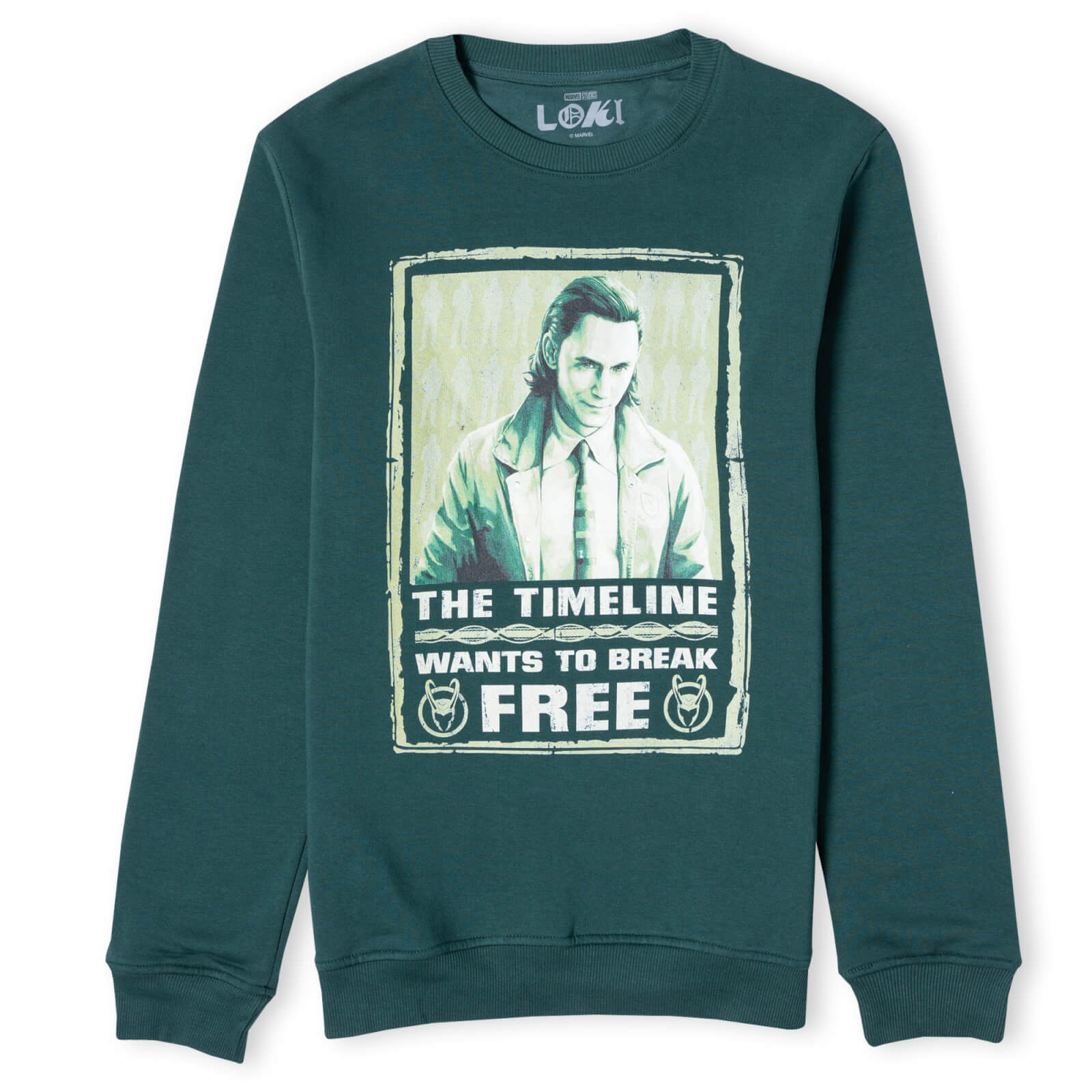 

Marvel Loki Timeline Unisex Sweatshirt - Forest Green - XL