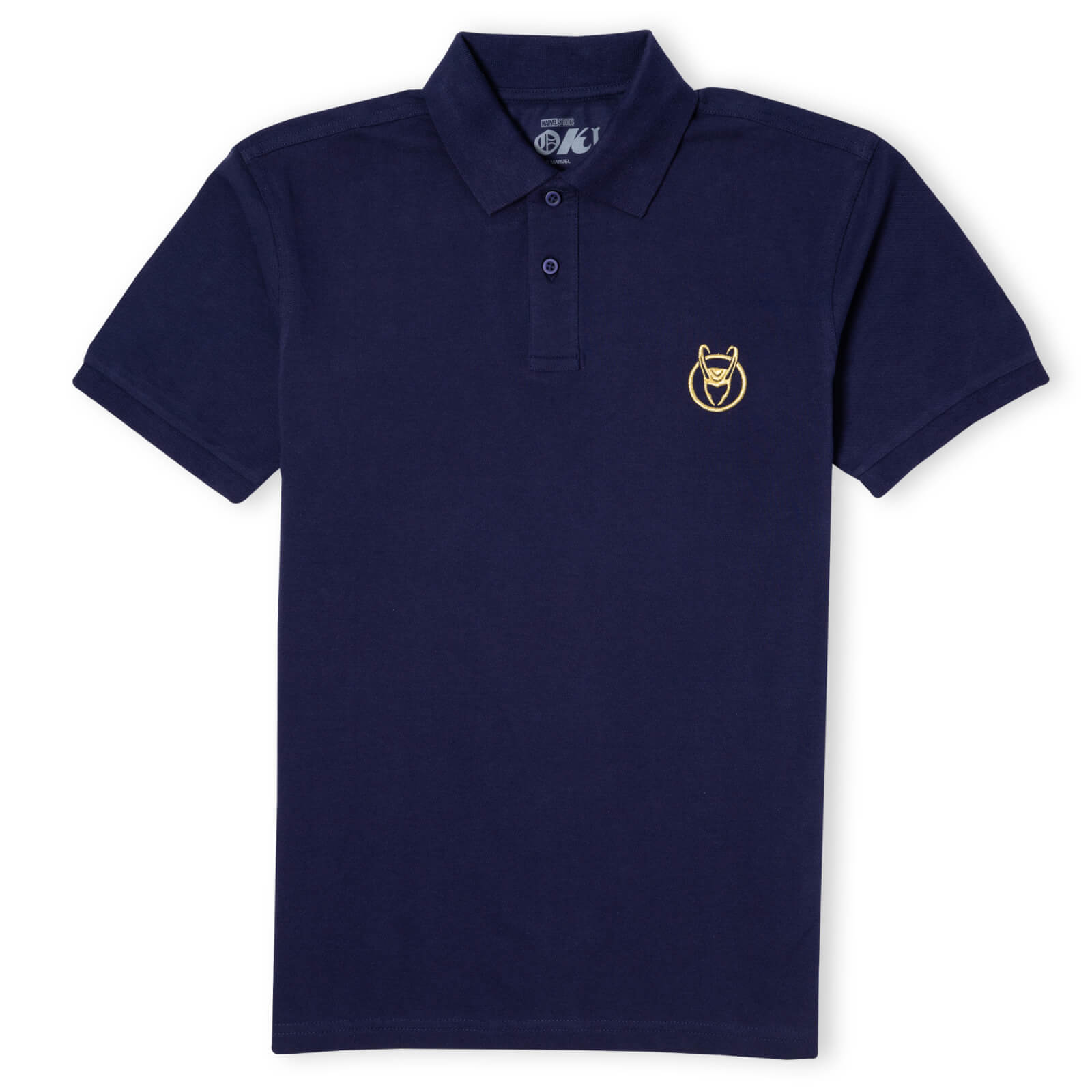 

Marvel Loki Logo Unisex Polo - Navy - S - Blu Navy