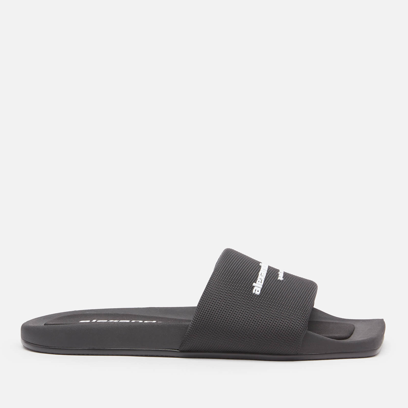 Alexander Wang Women's Nylon Pool Slide Sandals - Black - UK 7