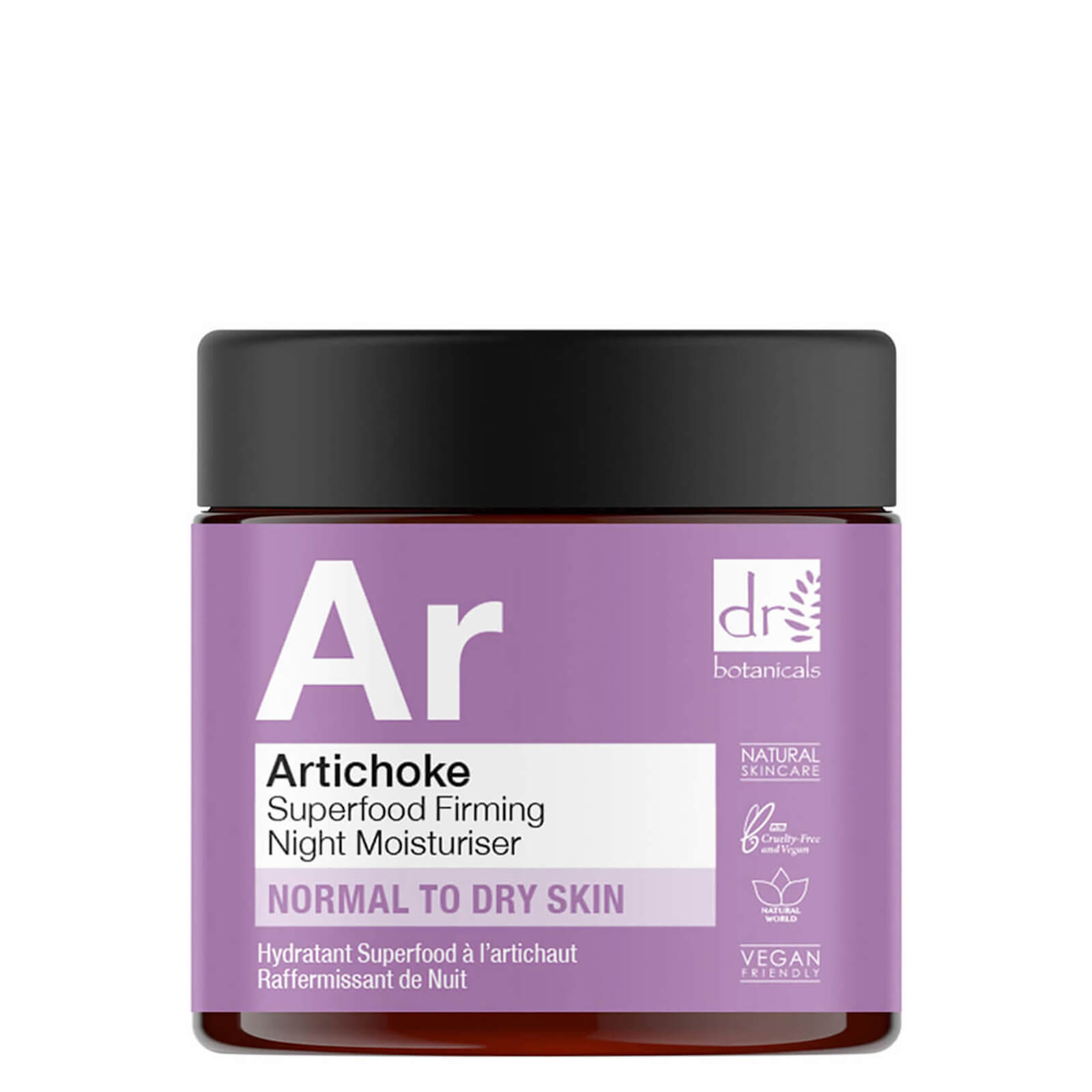 

Dr Botanicals Artichoke Superfood Firming Night Moisturiser 60ml