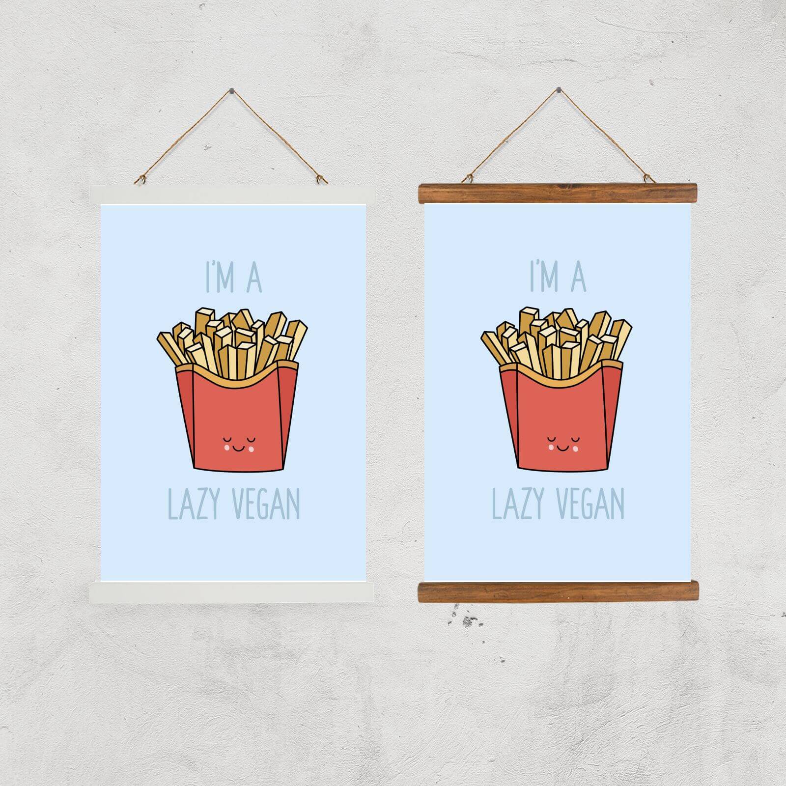 I'm A Lazy Vegan Giclee Art Print - A2 - Print Only