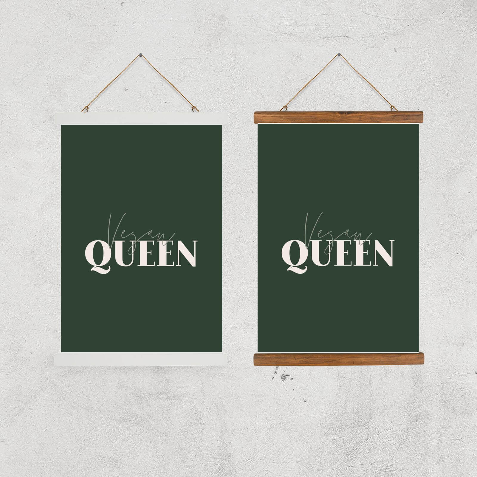 Vegan Queen Giclee Art Print - A2 - Print Only