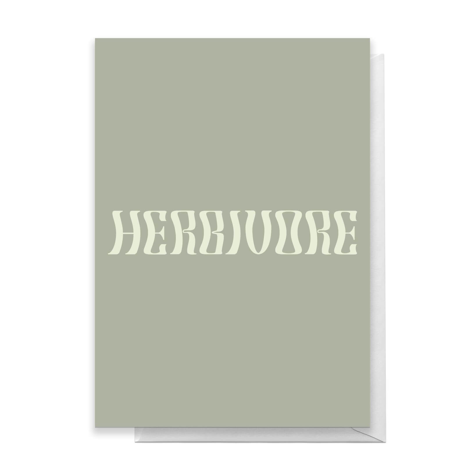 Herbivore Greetings Card - Standard Card