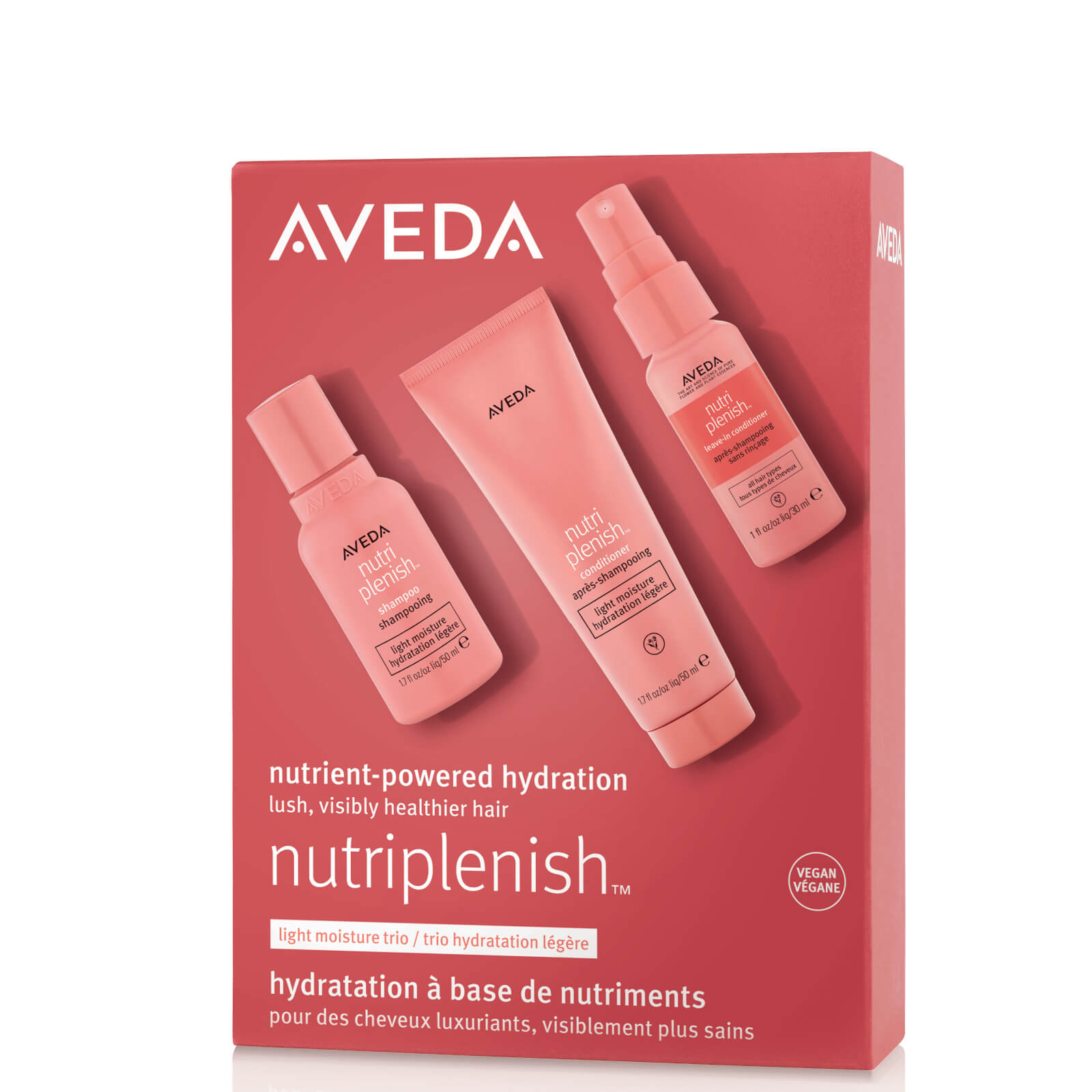 

Aveda Nutriplenish Light Moisture Trio (Worth AED114)