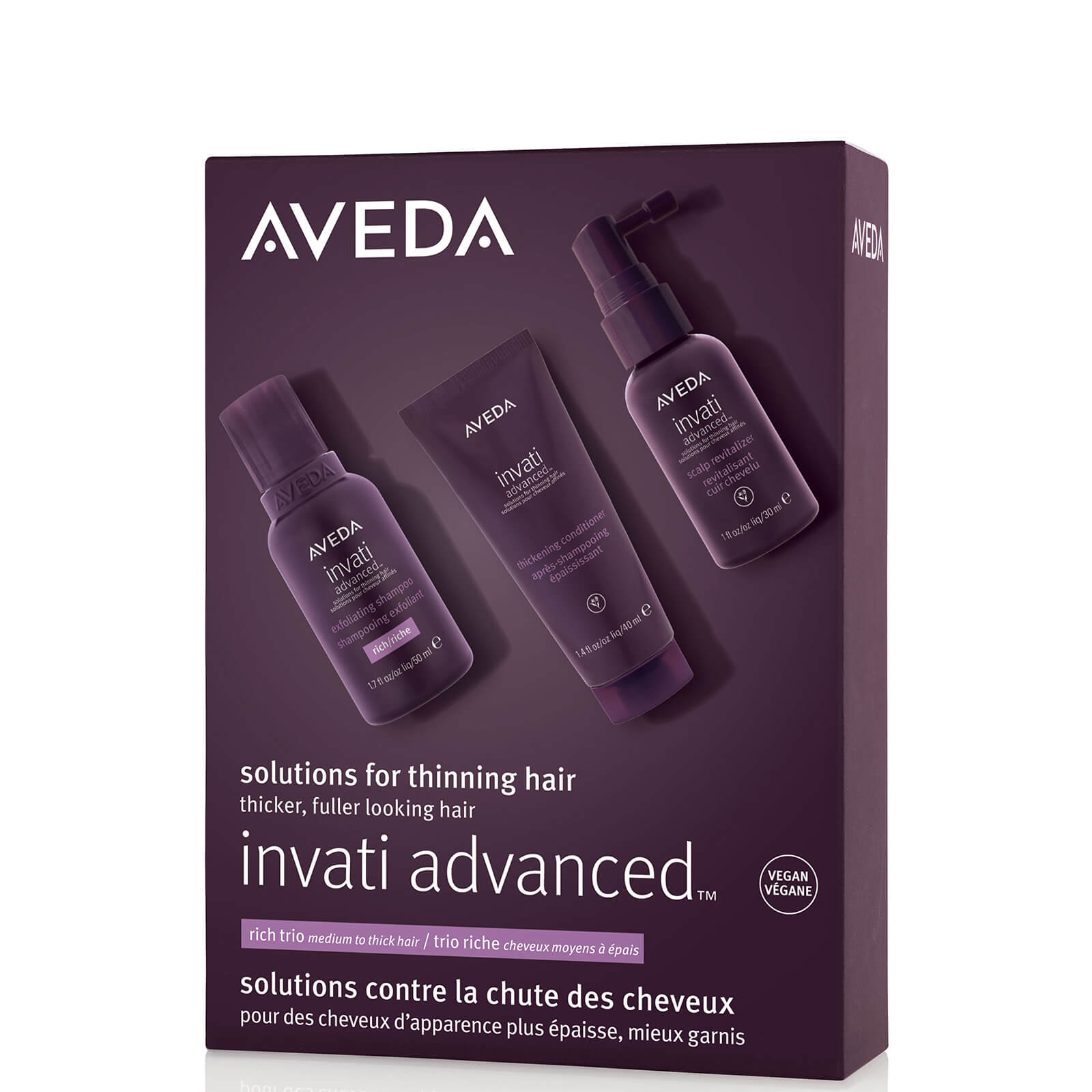 

Aveda Invati Advanced Light Trio (Worth AED114)