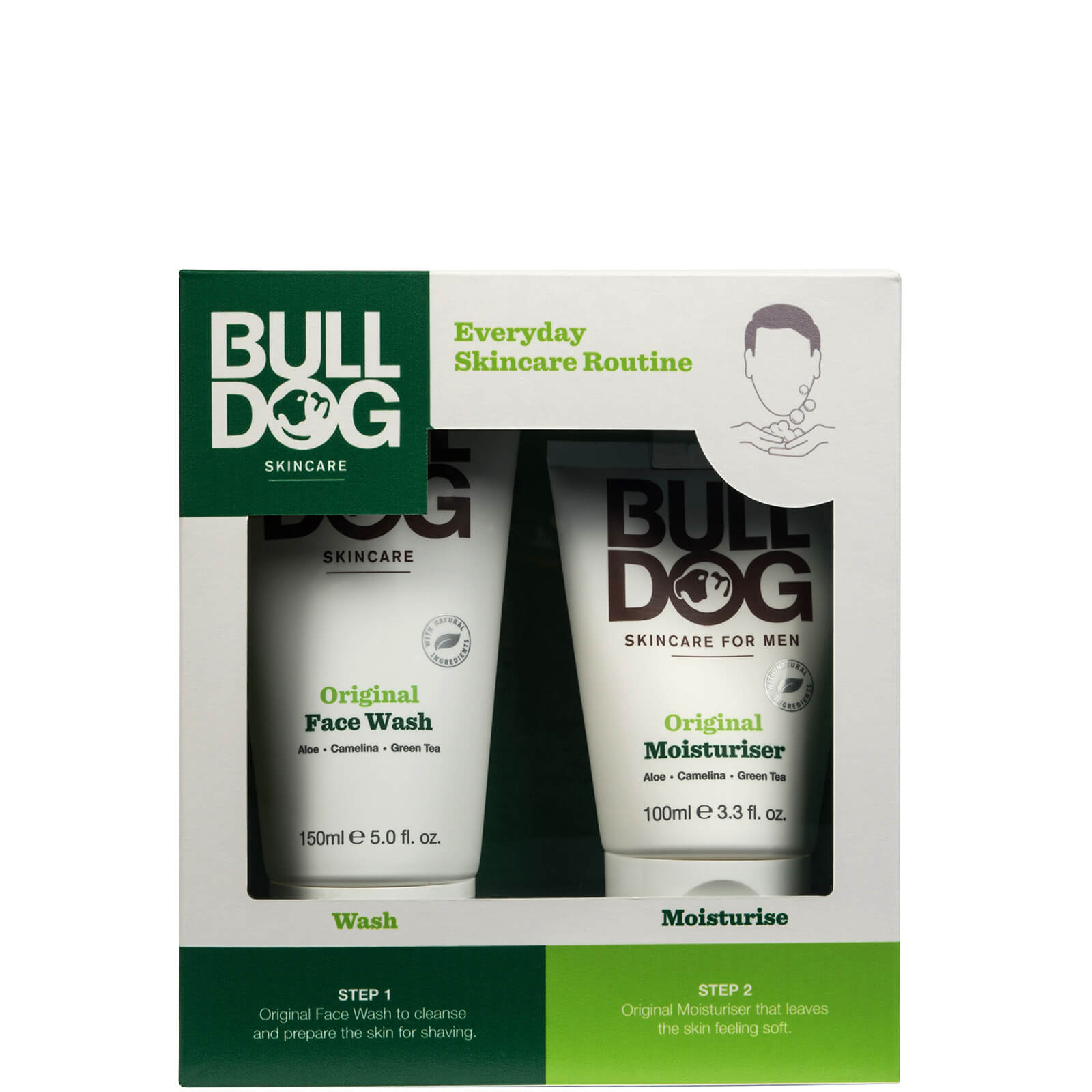Bulldog Skincare For Men Bulldog Everyday Skincare Routine Set