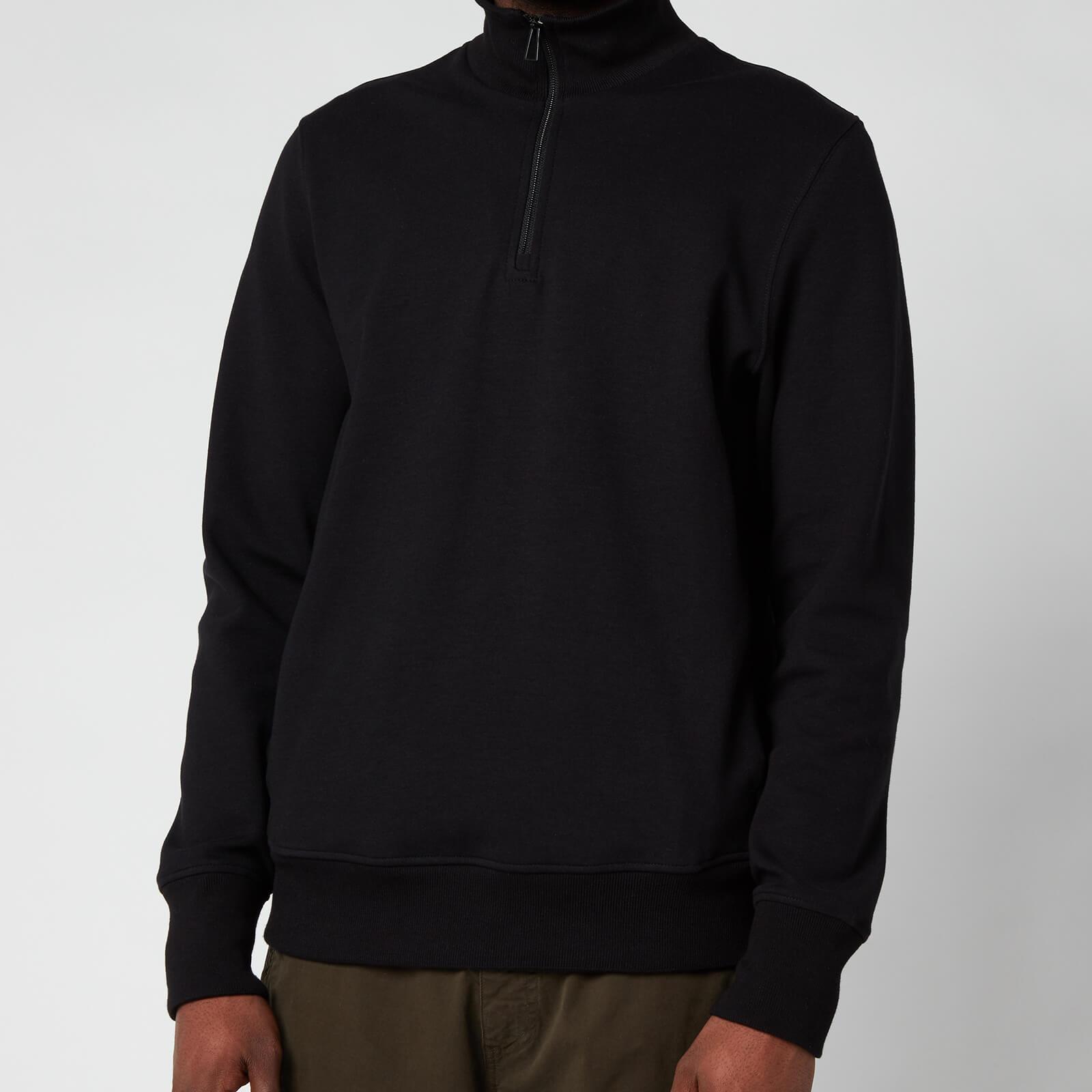 PS Paul Smith Men's Half-Zip Sweatshirt - Black - S