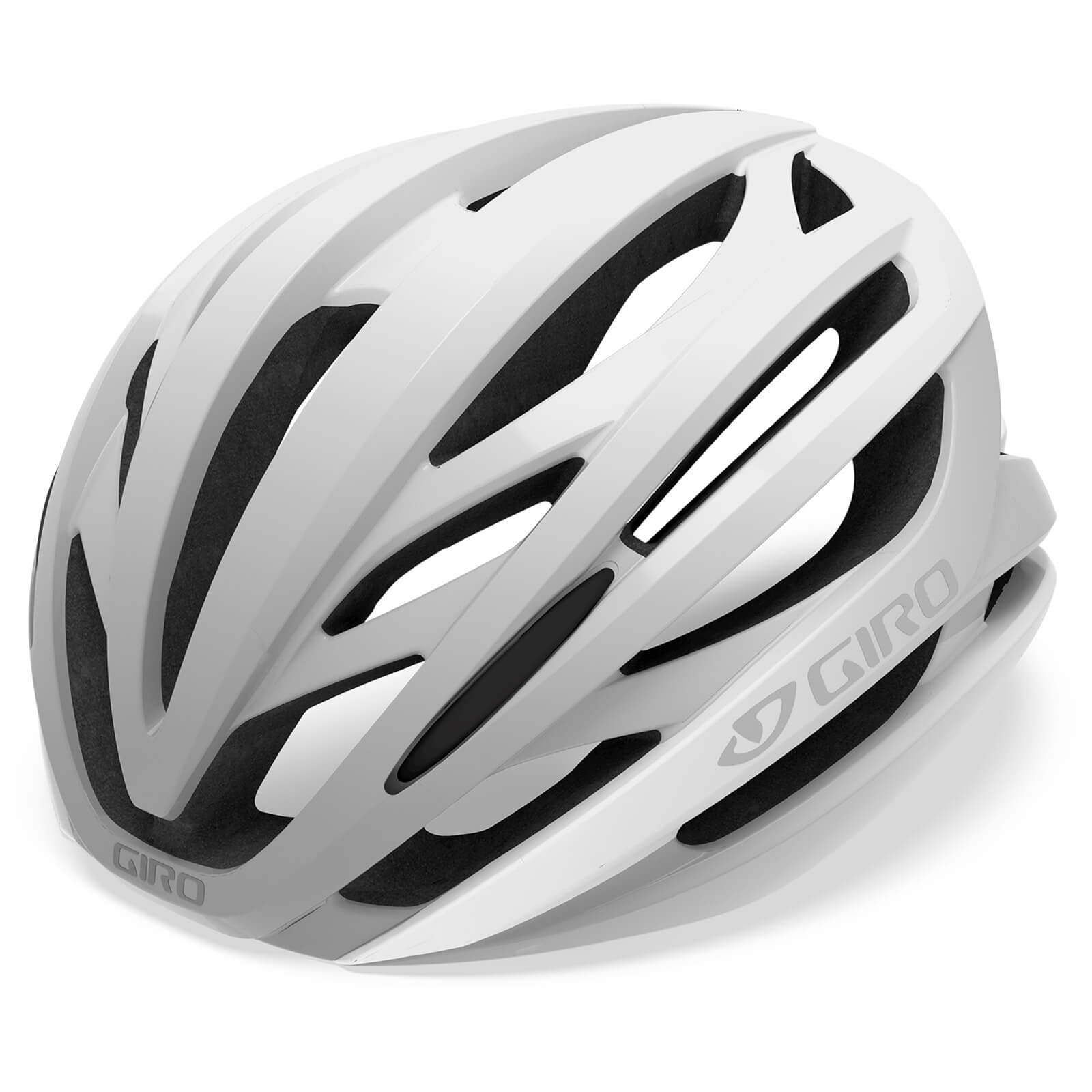 Giro Syntax Road Helmet - L/59-63cm - Matte White/Silver