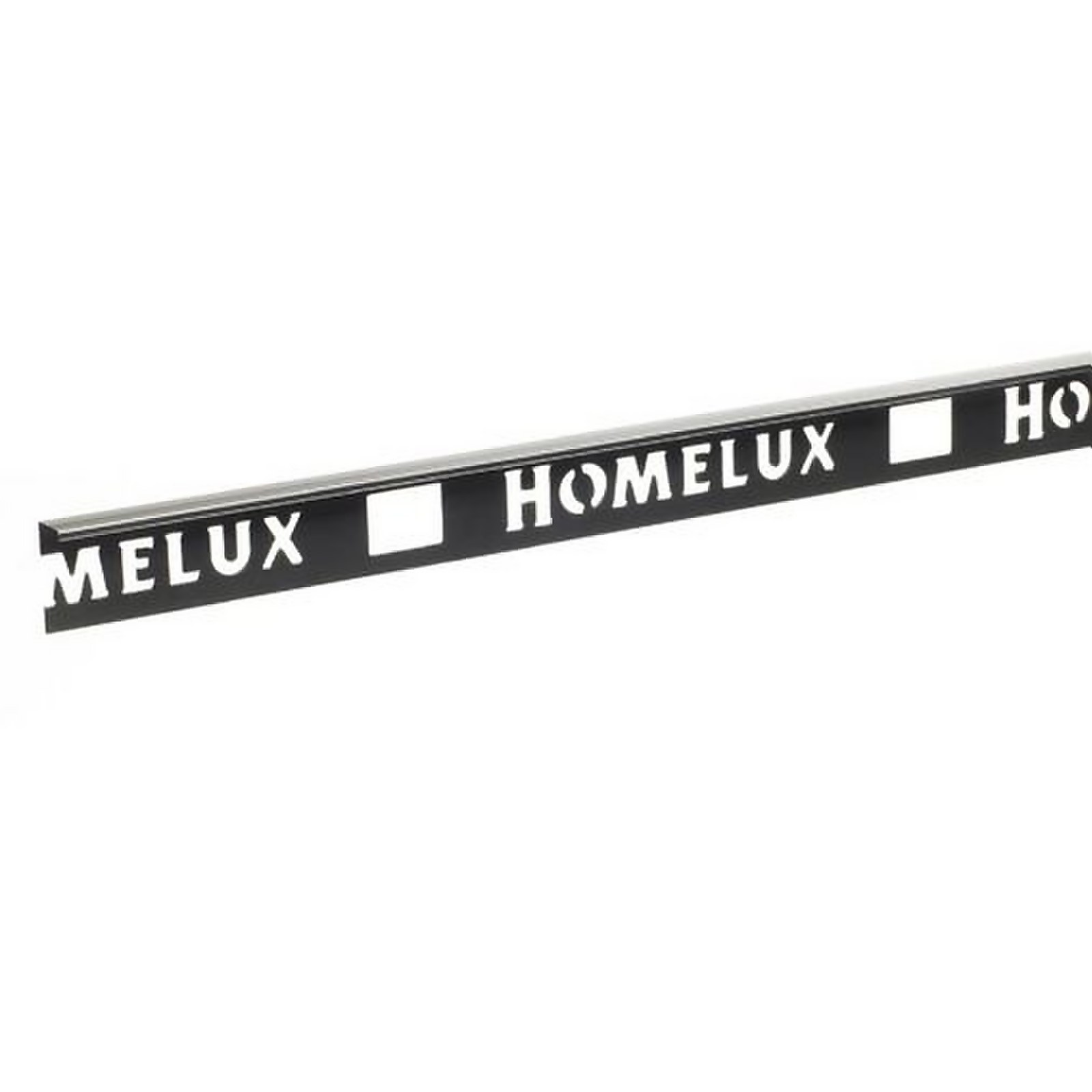 Photo of Homelux 8mm Straight Edge Tile Trim - Gun Metal Grey - 1.83m