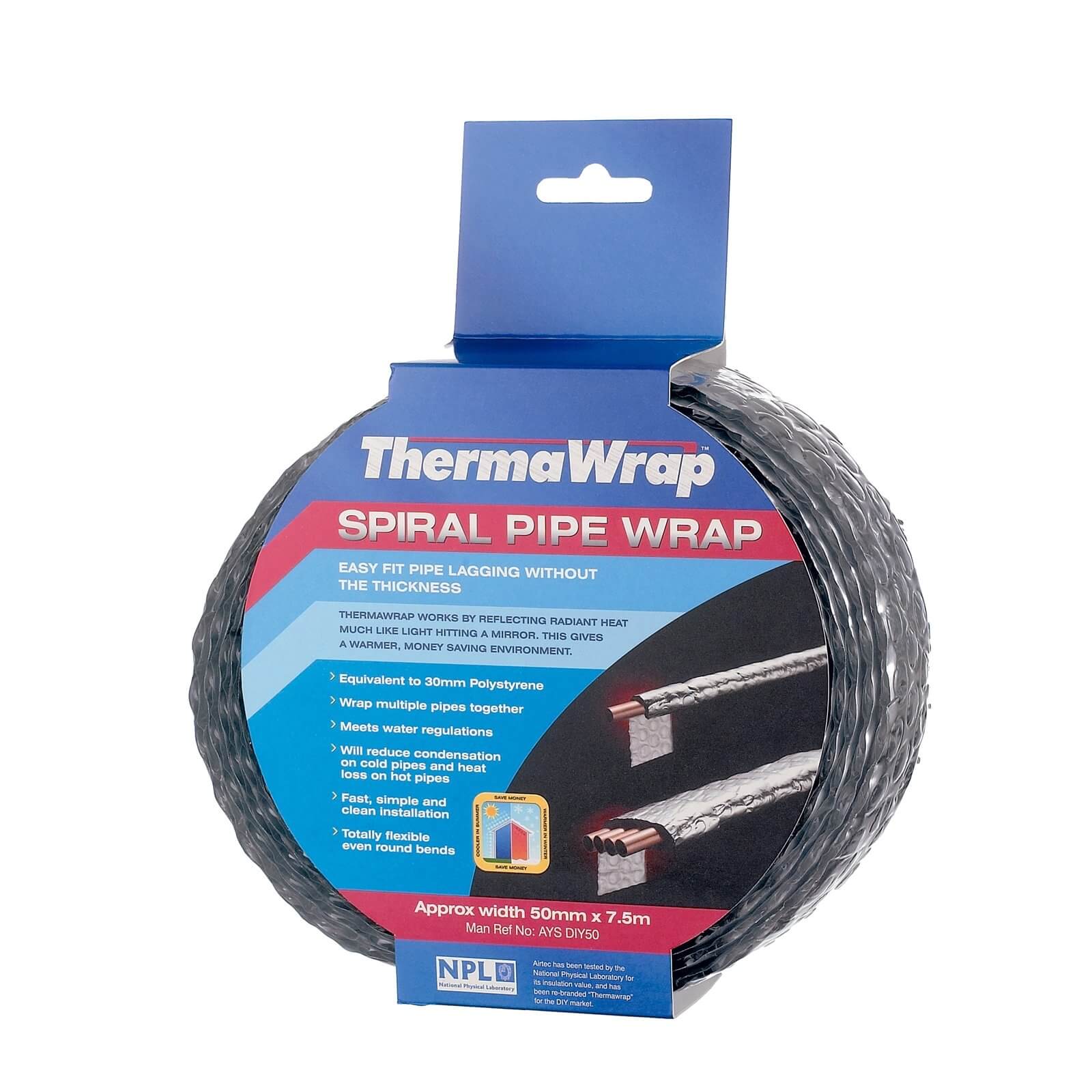 Photo of Thermawrap Spiral Pipe Wrap
