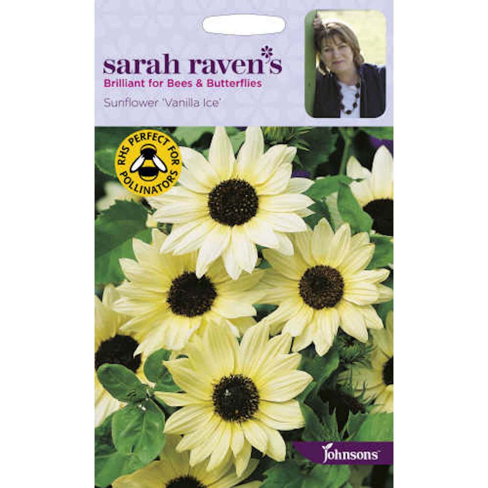 Photo of Sarah Ravens Sunflower Vanilla Ice Seeds