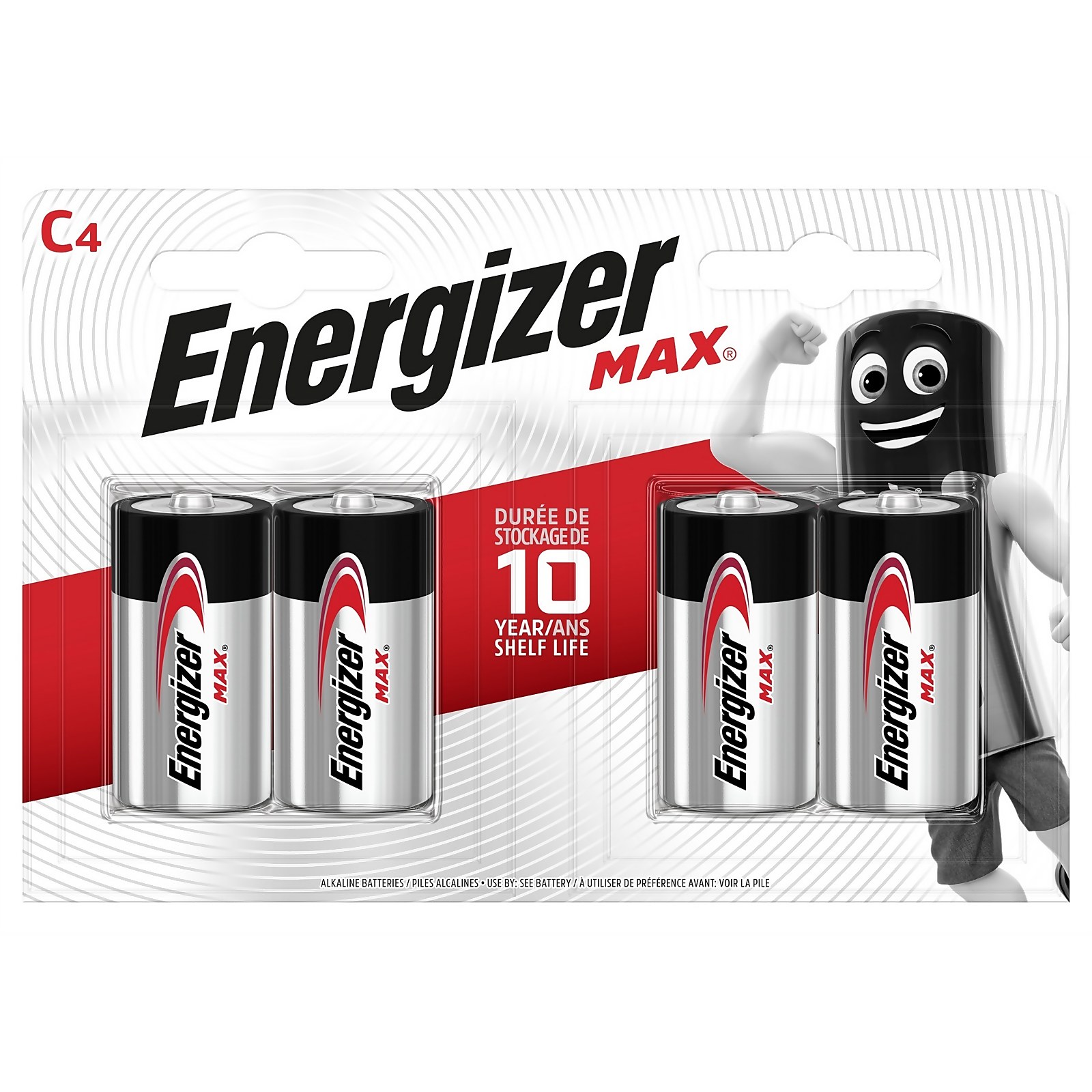 Photo of Energizer Max Alkaline C Batteries - 4 Pack