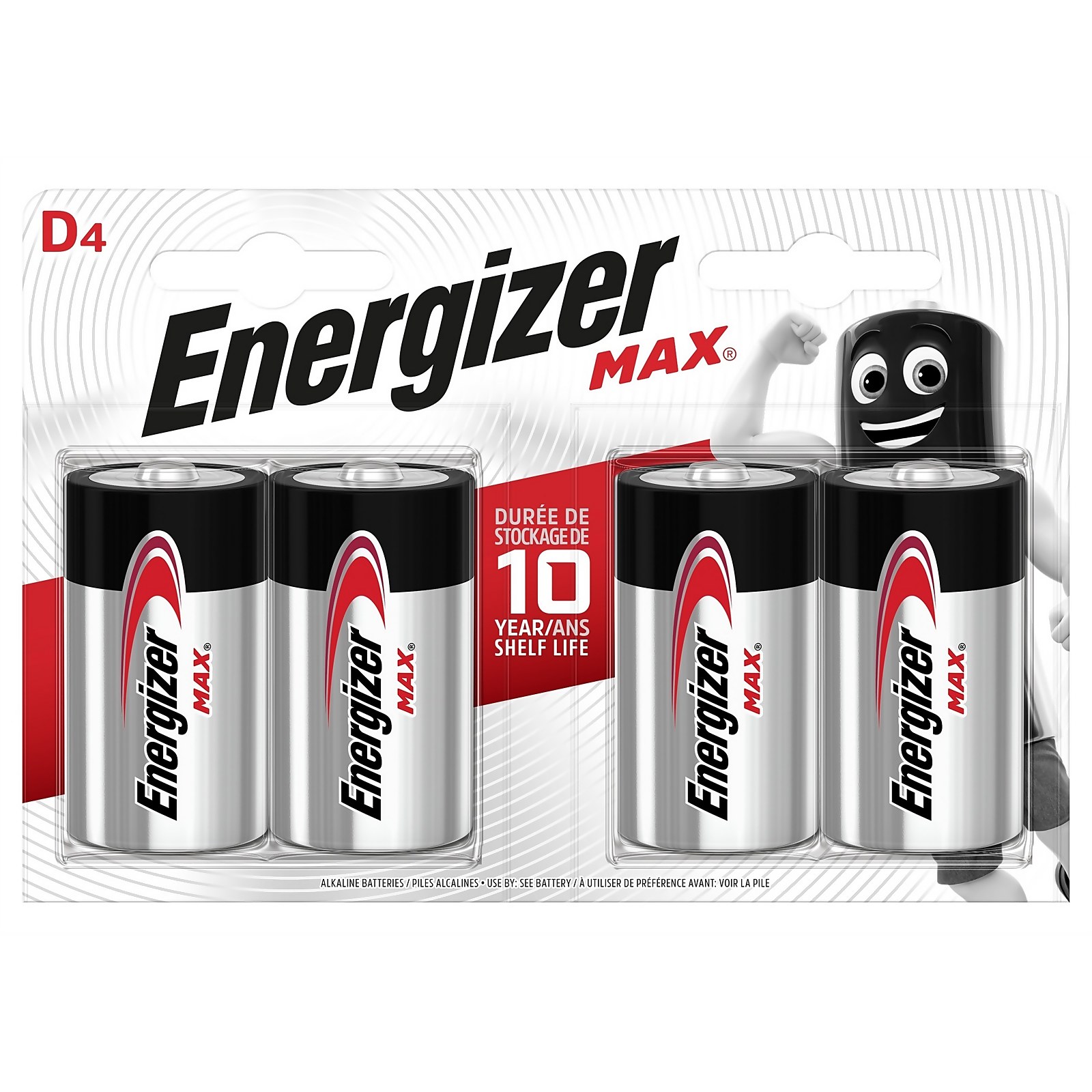 Photo of Energizer Max Alkaline D Batteries - 4 Pack