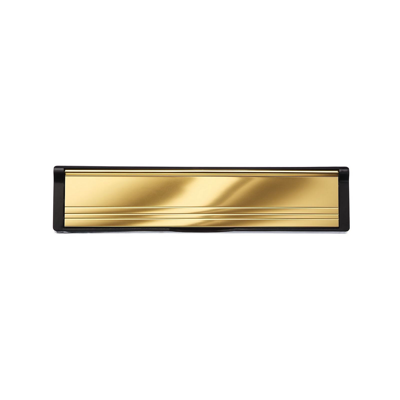 Homebase Letter Plate - Brass