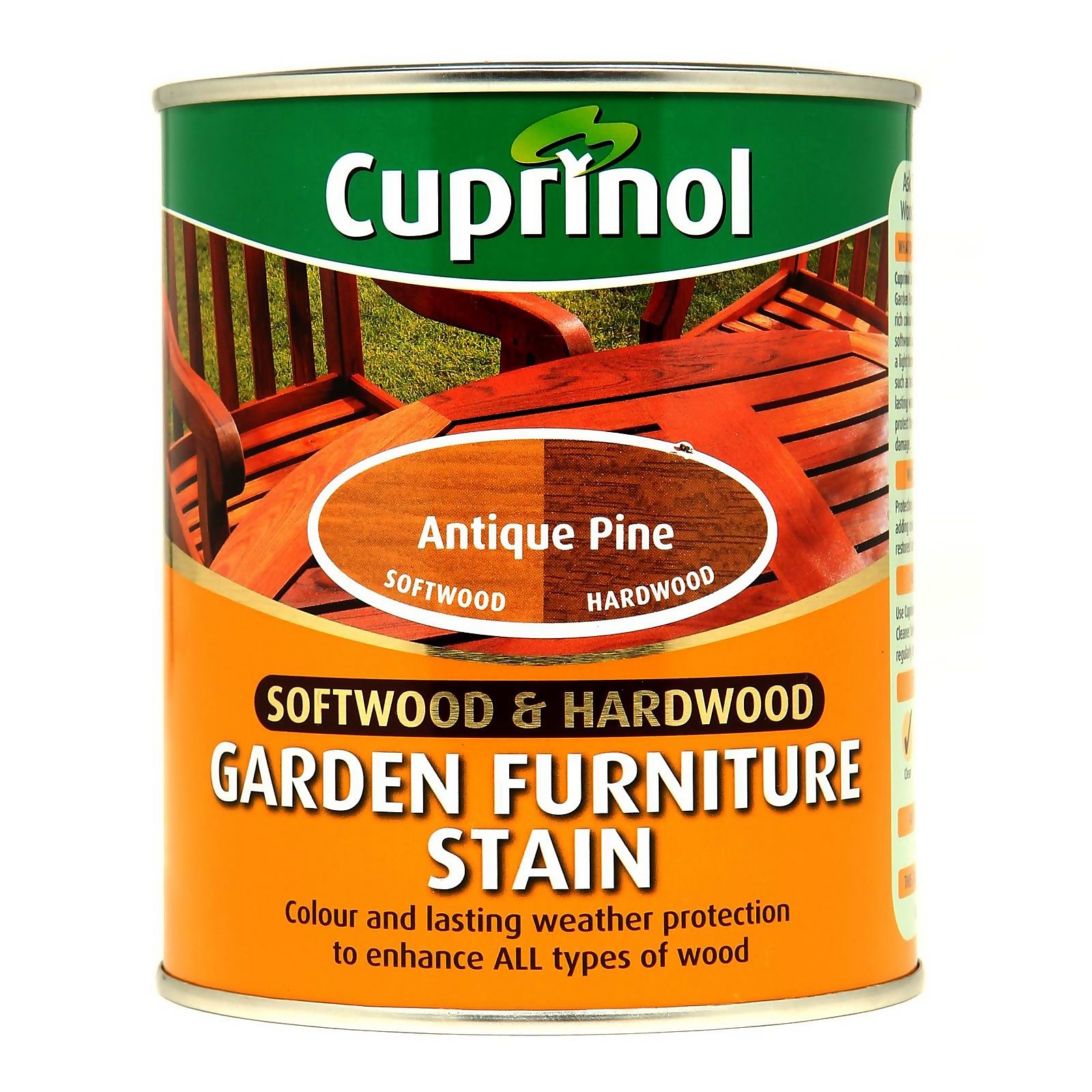 Photo of Cuprinol Hardwood Garden Furniture Stain Antique Pine - 750ml