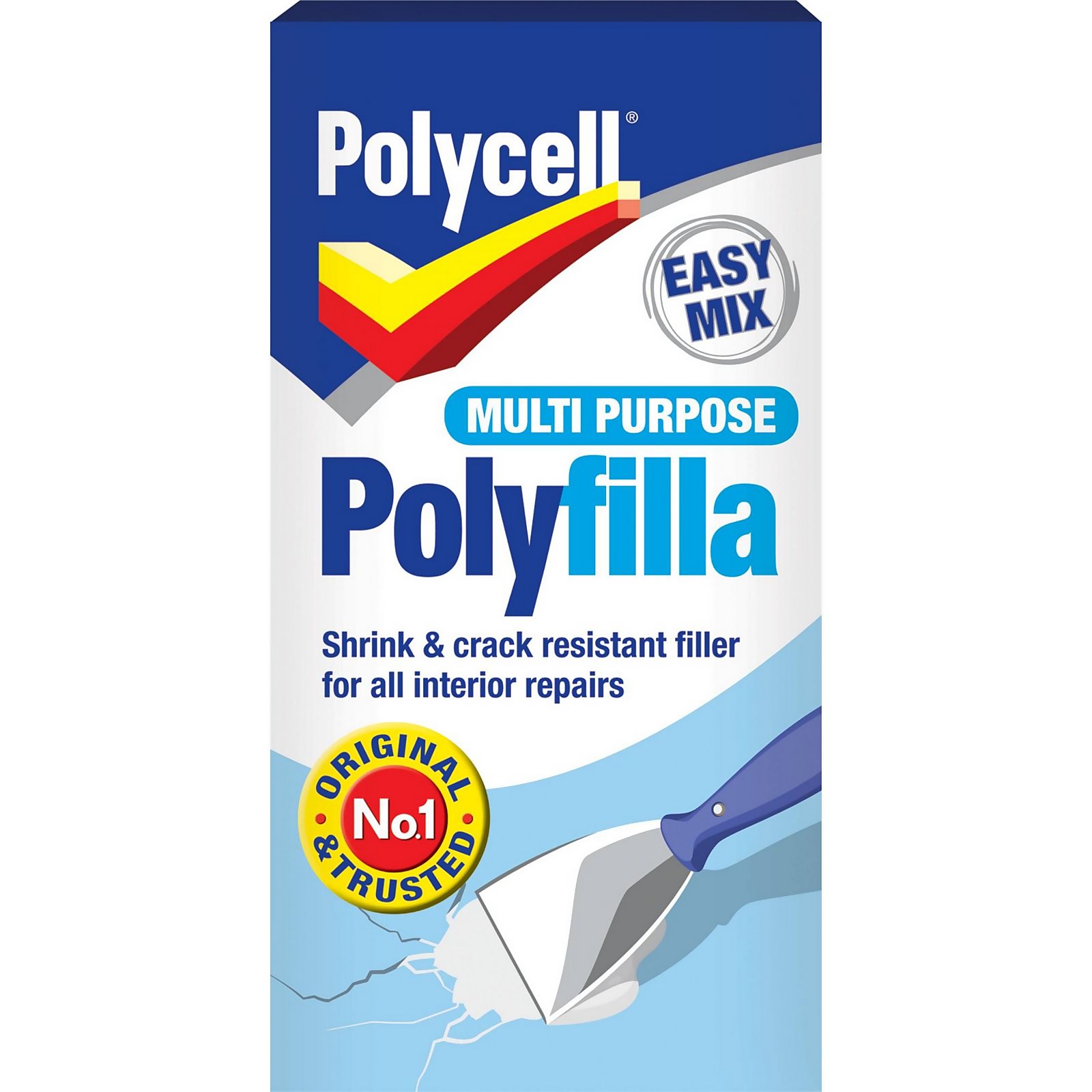 Photo of Polycell Multipurpose Interior Polyfilla - 450g