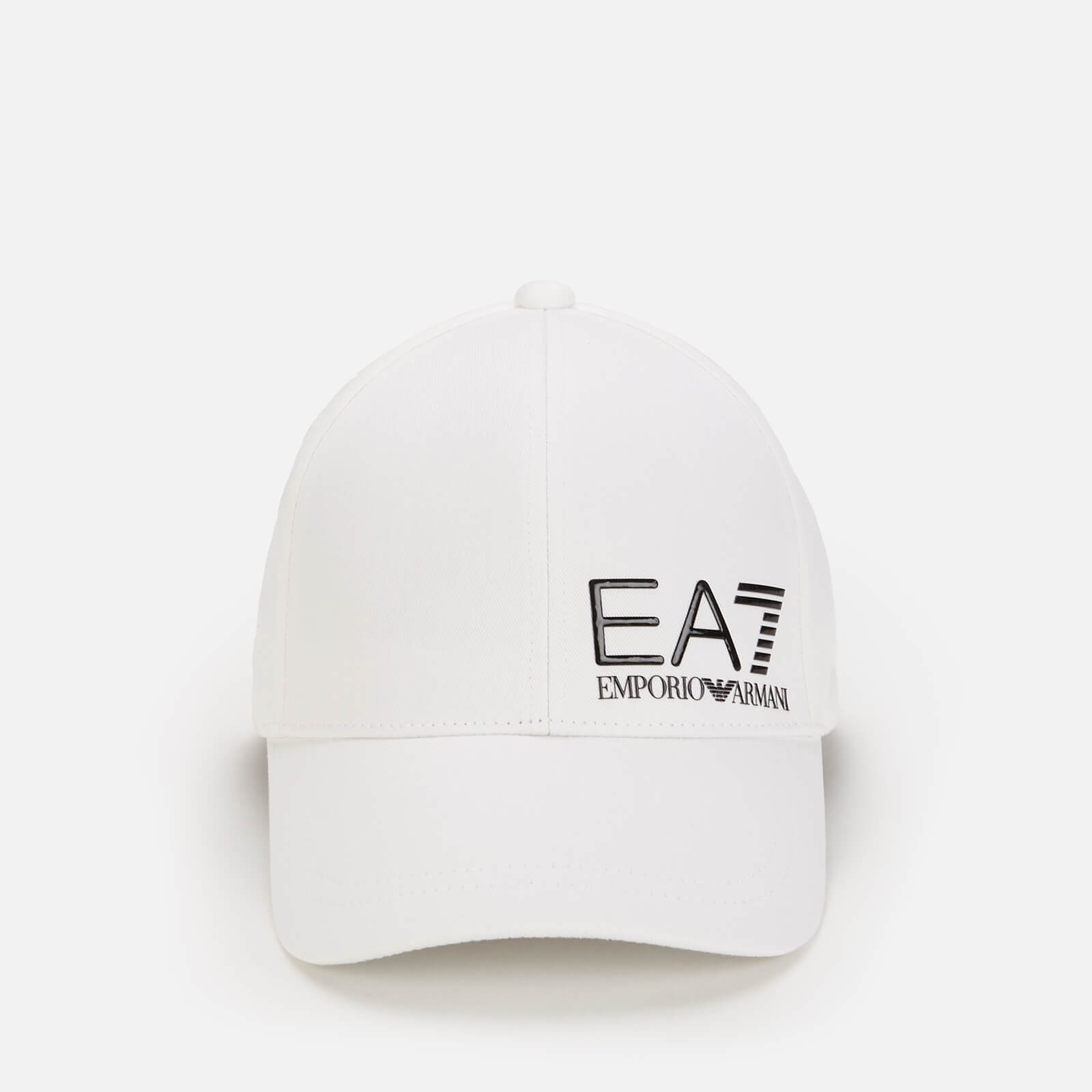 EA7 Men's Train Core Id Large Logo Cap - White