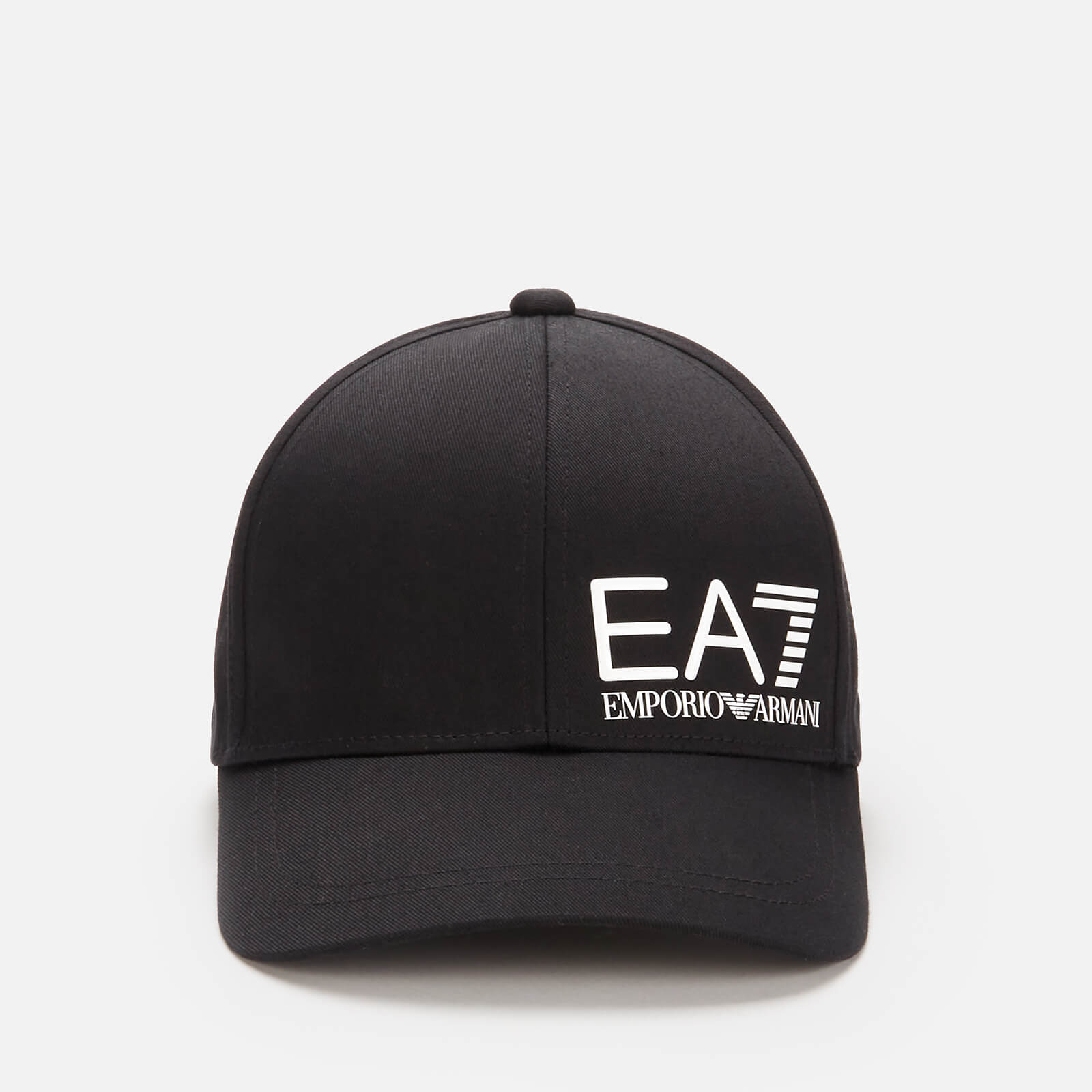 EA7 Men's Train Core Id Large Logo Cap - Black