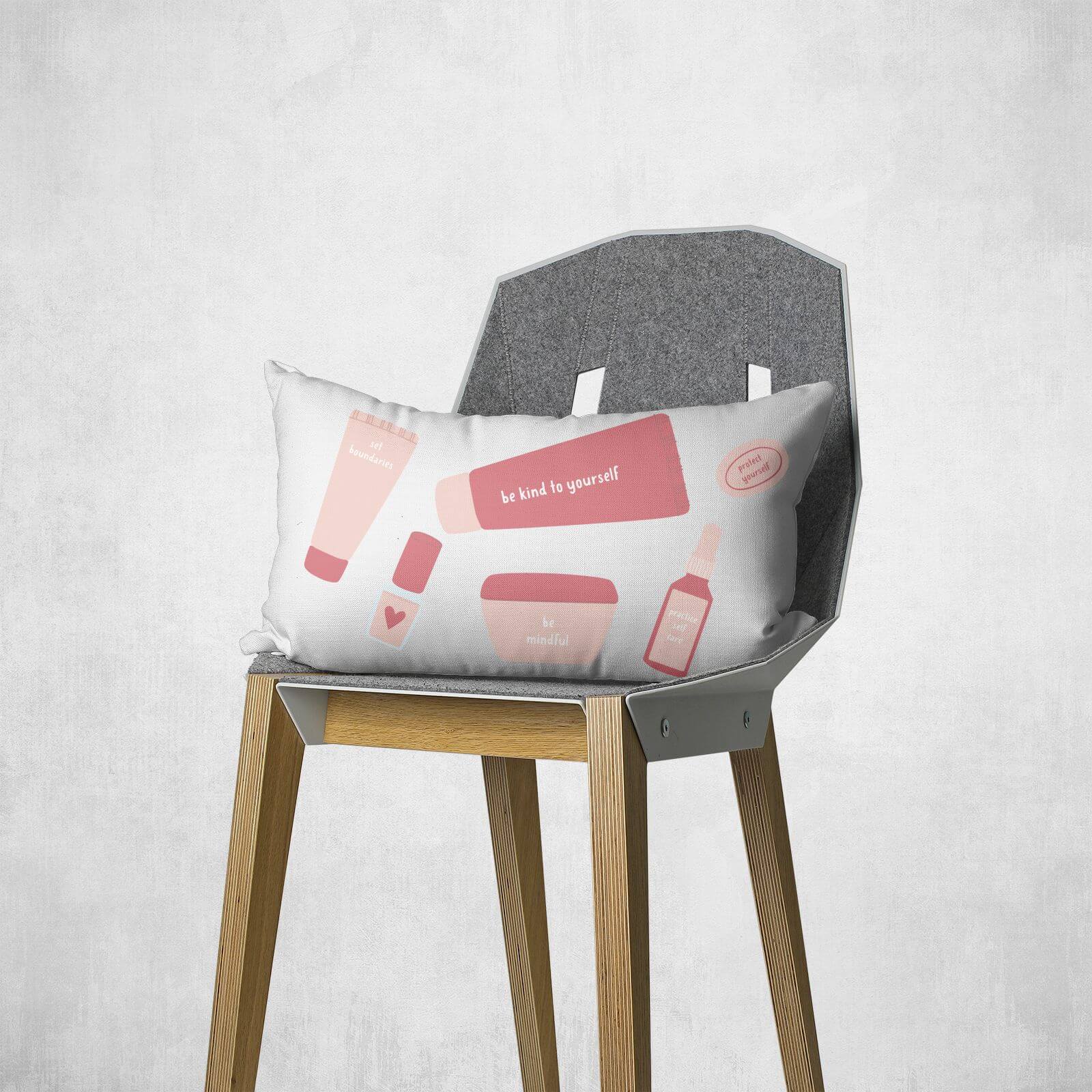 Self Love Rectangular Cushion - 30x50cm - Soft Touch