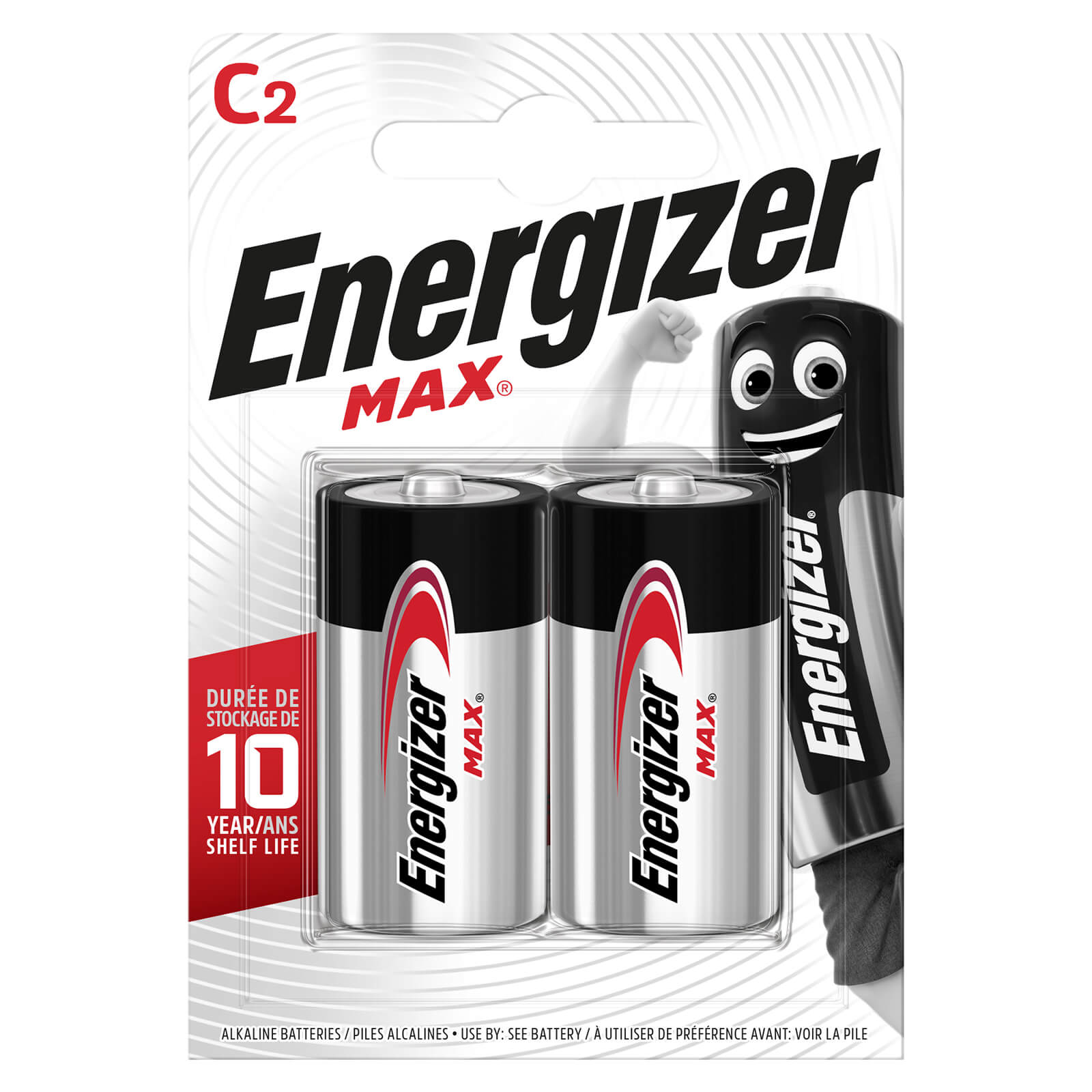 Photo of Energizer Max Alkaline C Batteries - 2 Pack