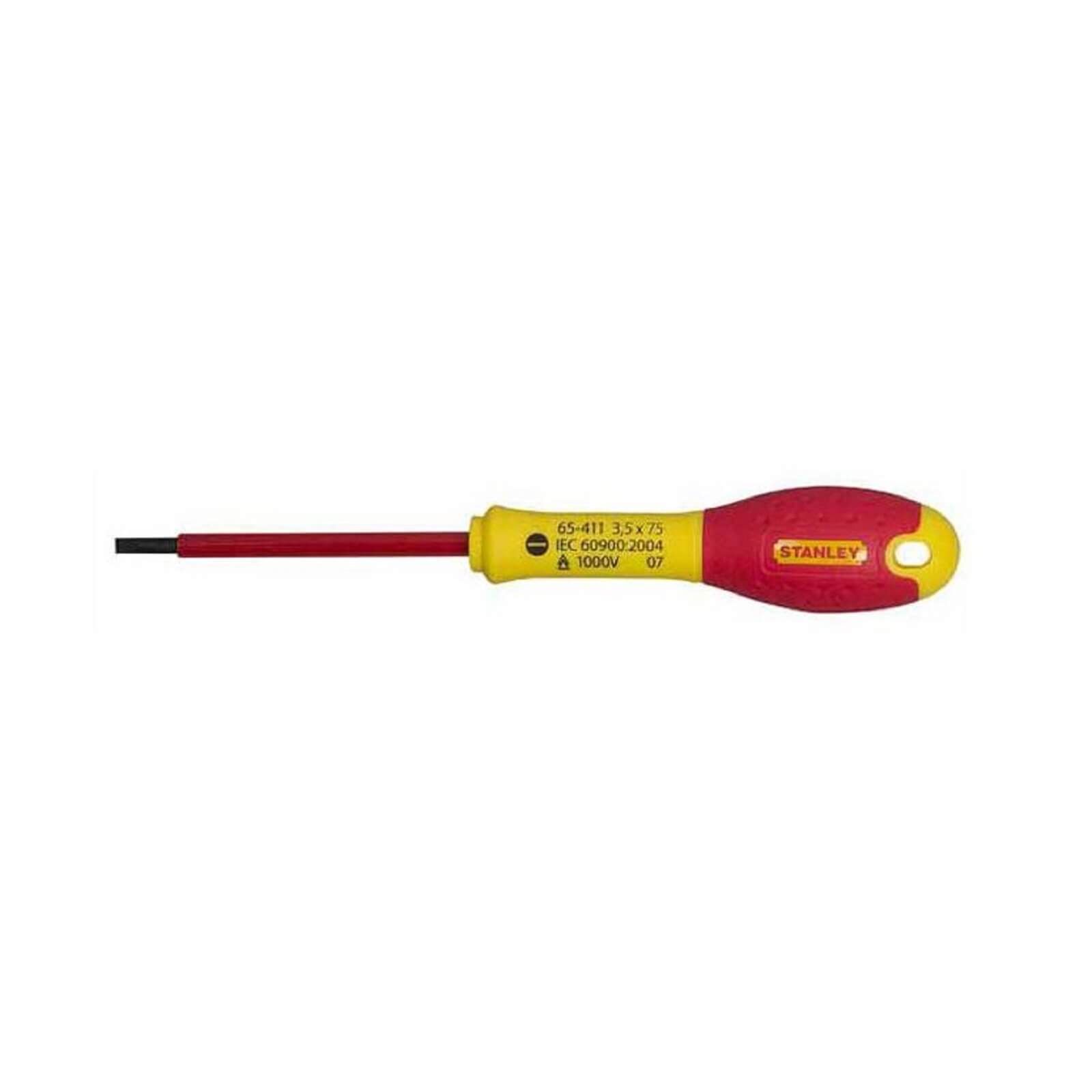 Photo of Stanley Fatmax Slotted Insulated Screwdriver - 4x100mm