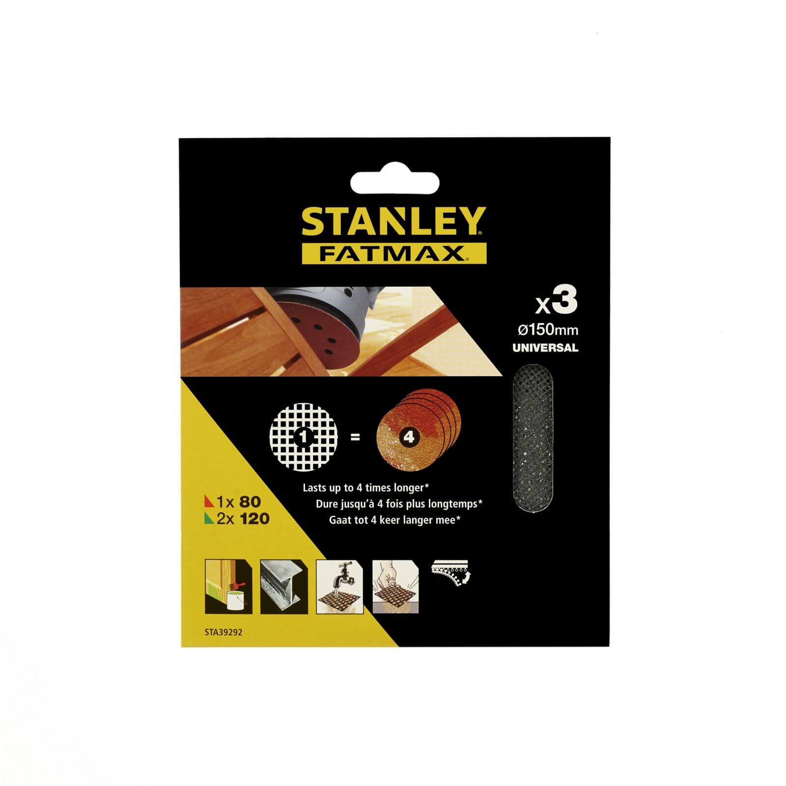 Photo of Stanley Fatmax 150mm Ros Sheet Mesh Mixed Pack - Sta39292-xj