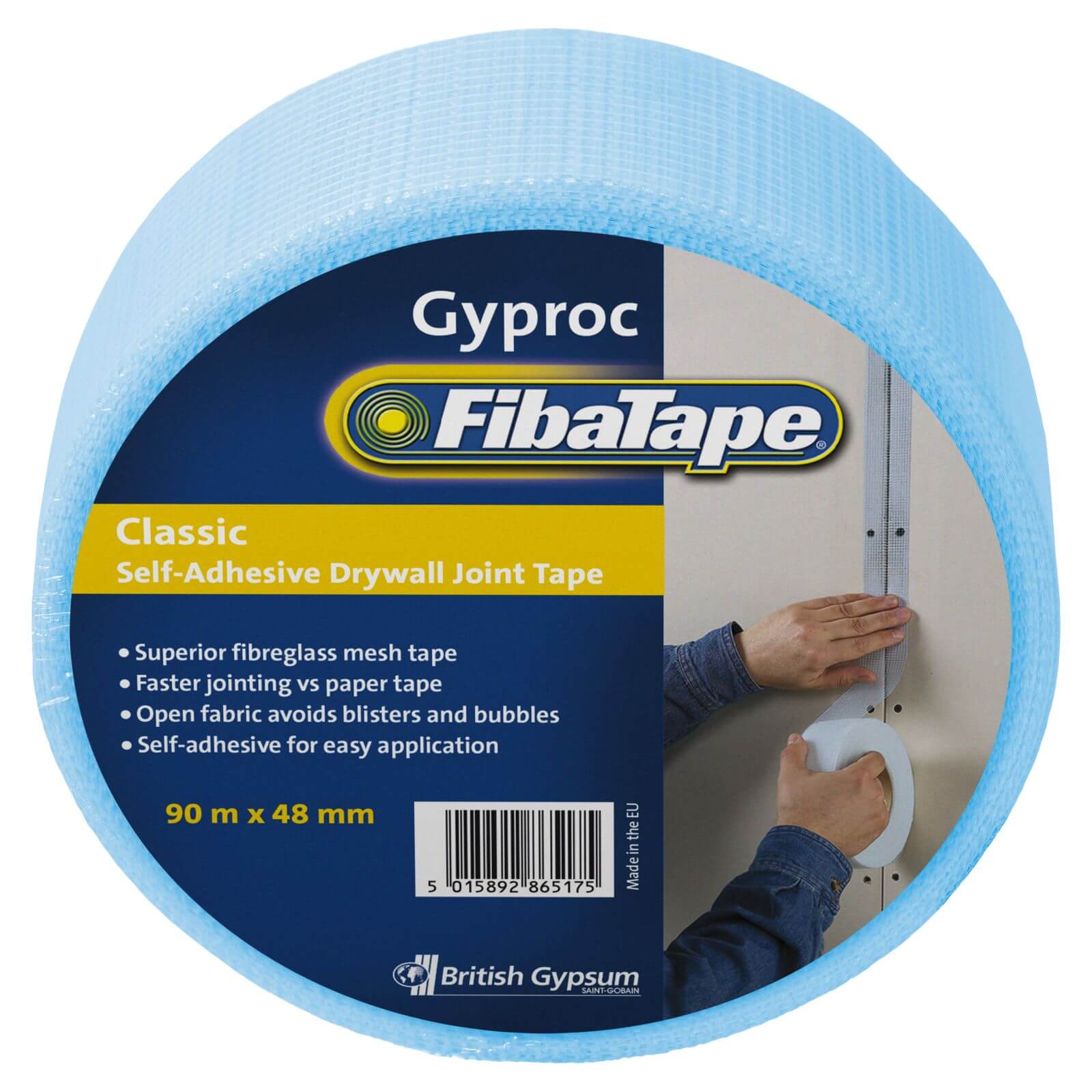 Photo of Gyproc Fibatape Classic Drywall Tape - 90m X 48mm