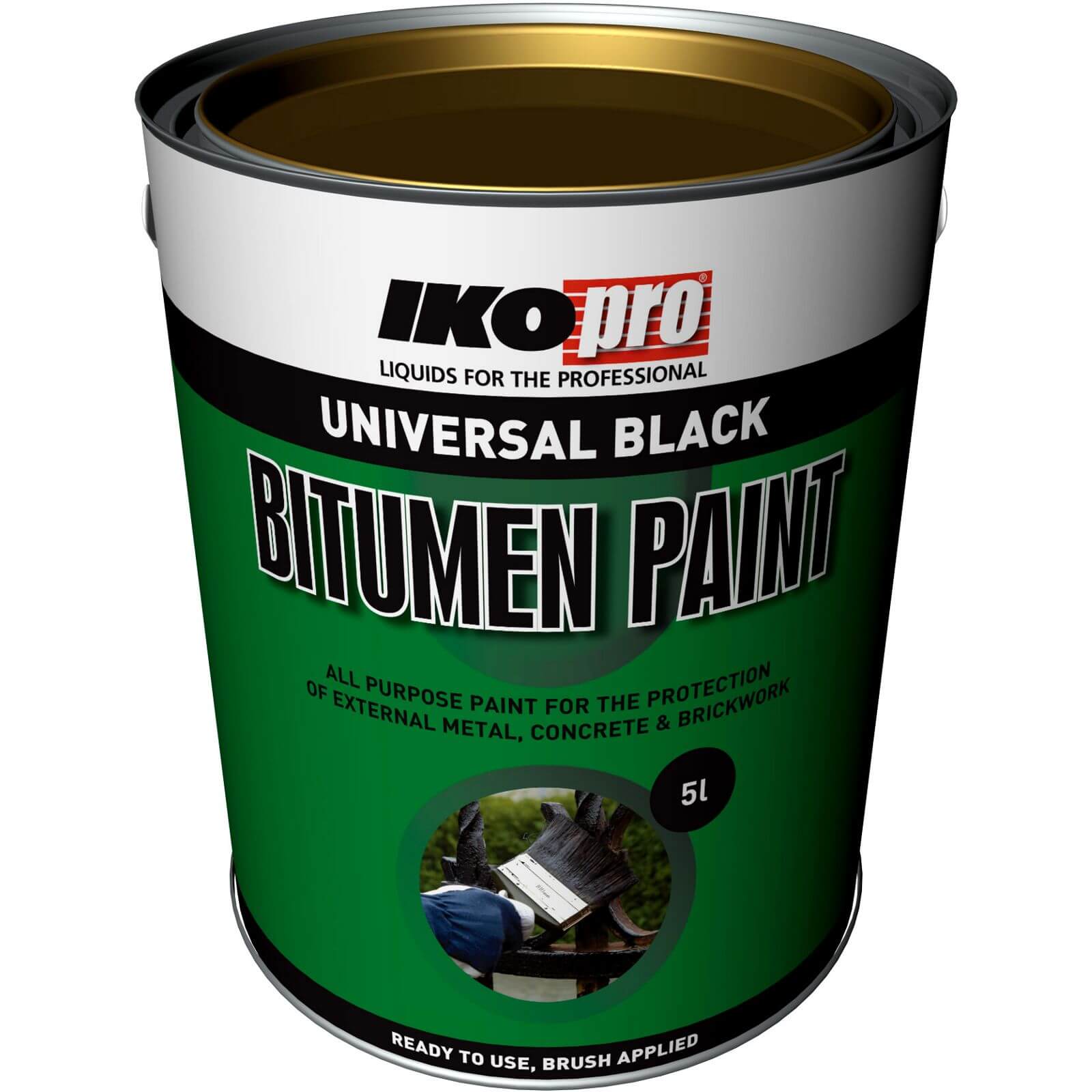 Photo of Black Bitumen Paint 5l